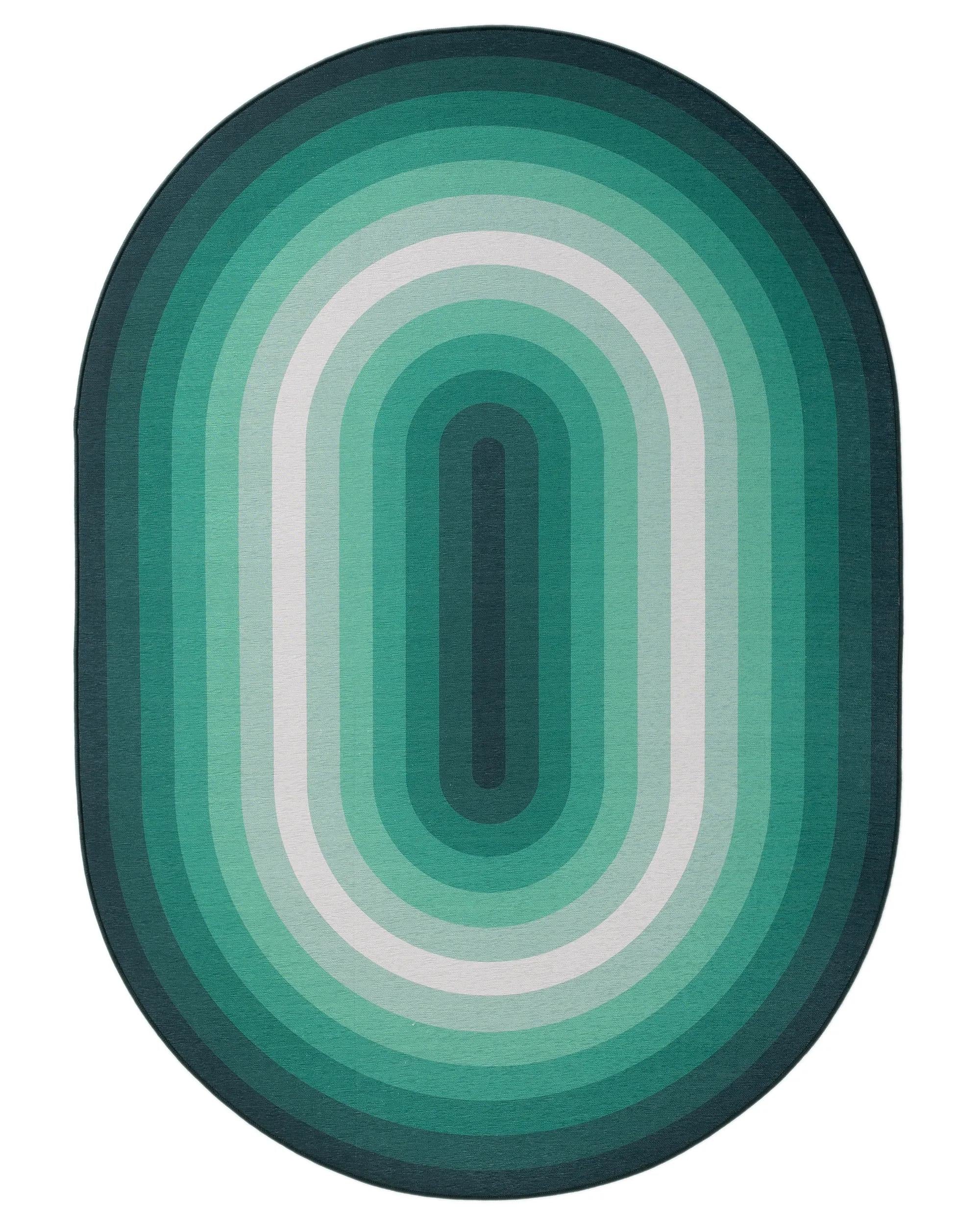 Covor lavabil Anko – Verde