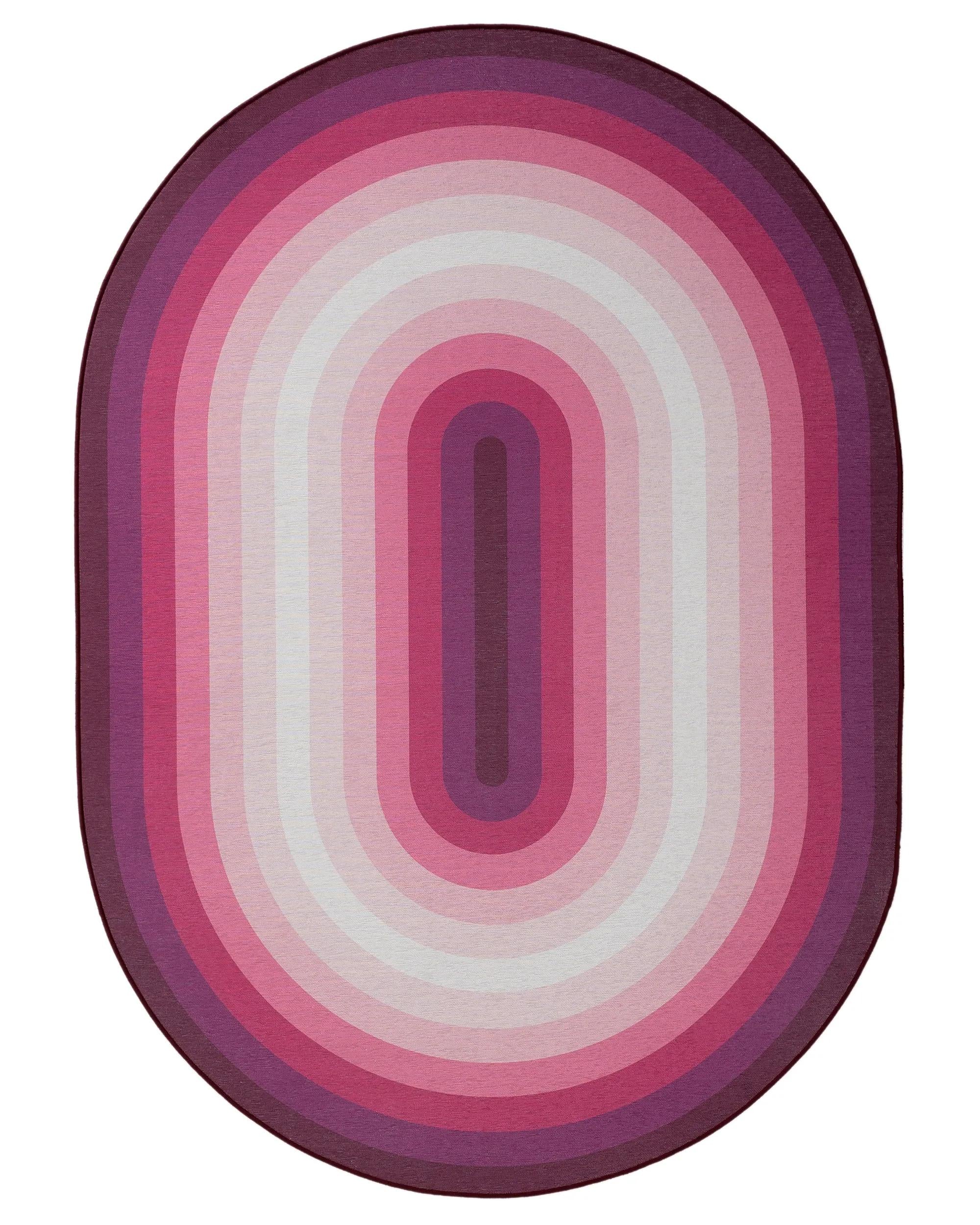 Covor lavabil Anko – Roz