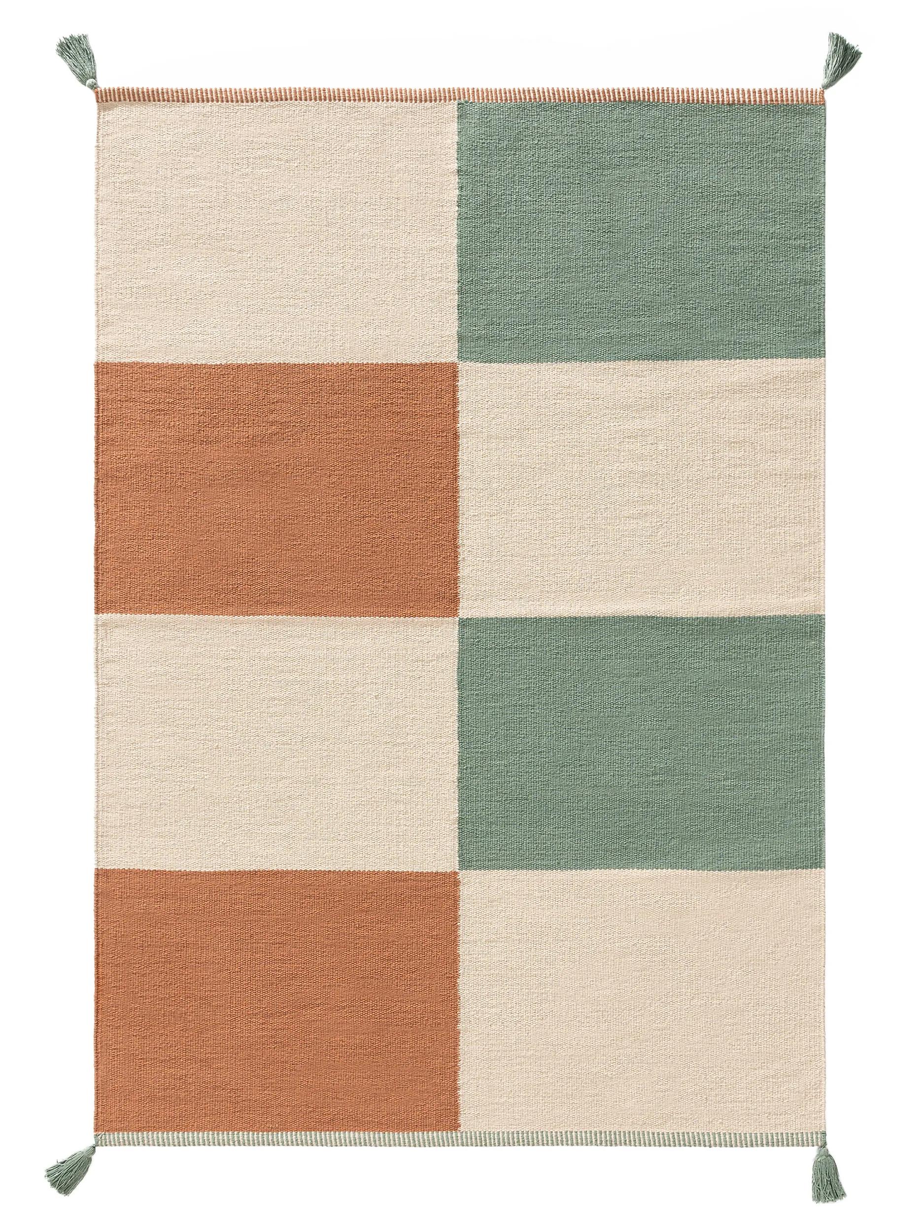 Covor pentru copii Anton – Multicolor/Verde
