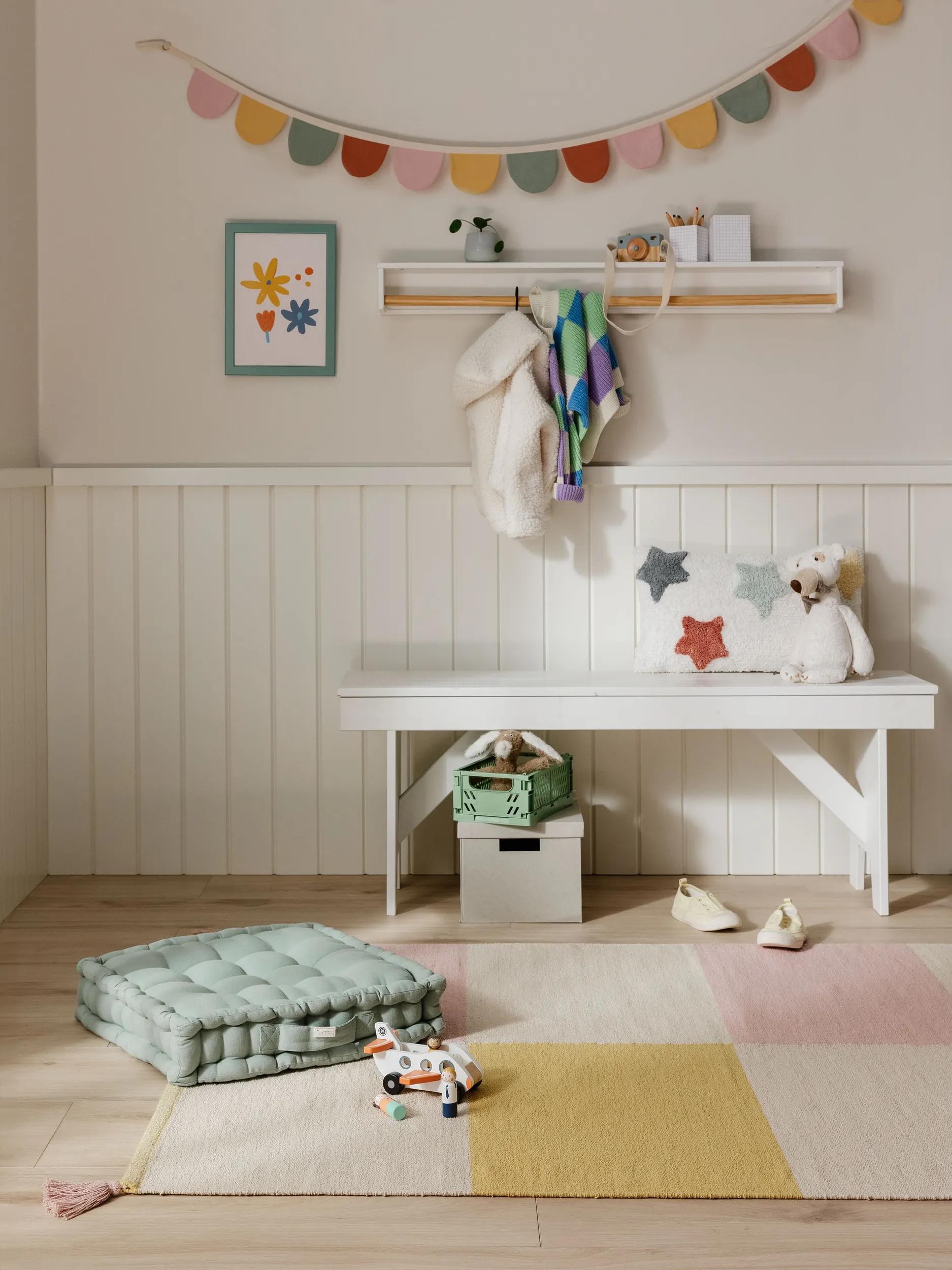 Covor pentru copii Anton – Multicolor/Galben