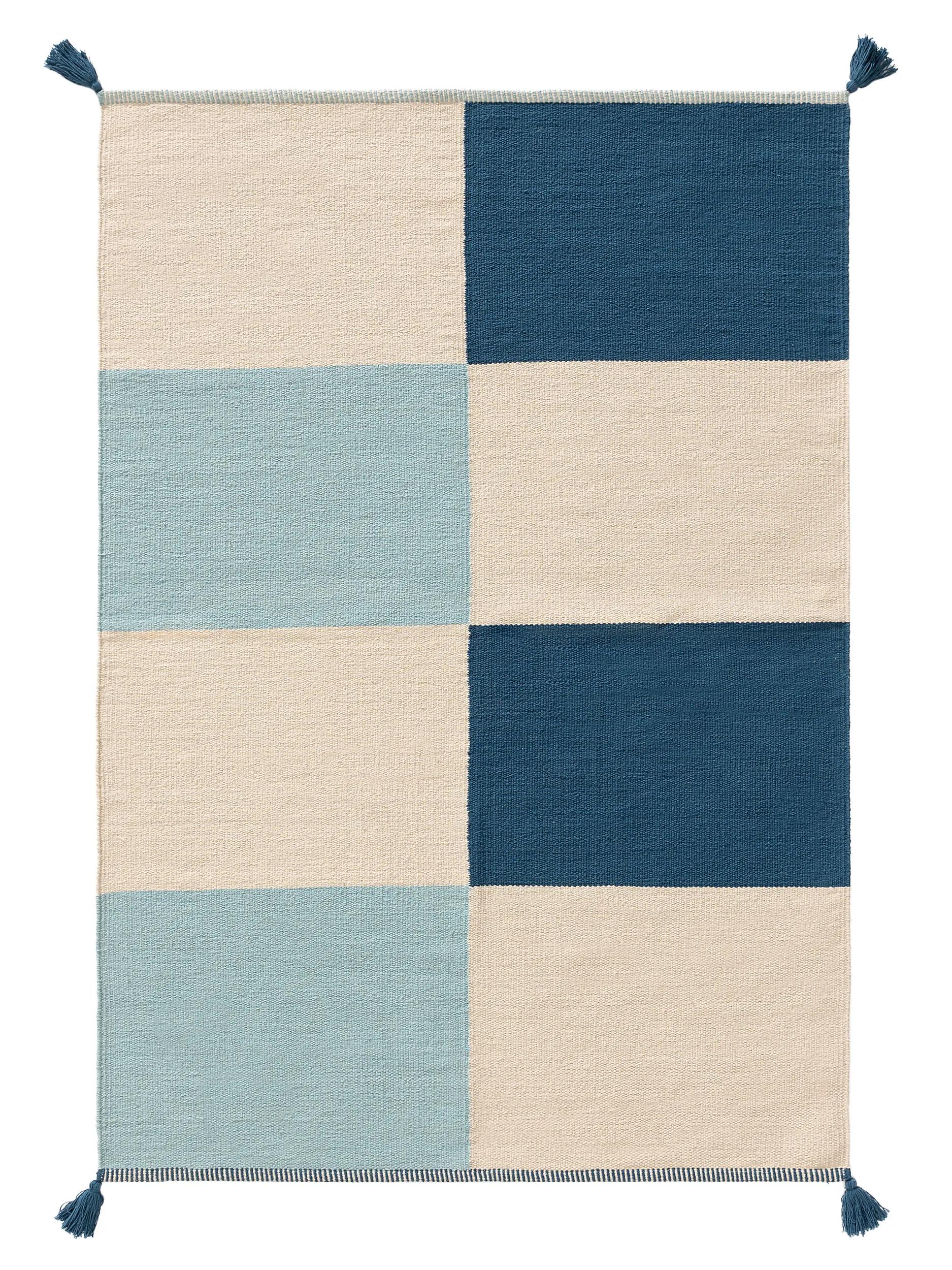 Covor pentru copii Anton – Multicolor/Albastru