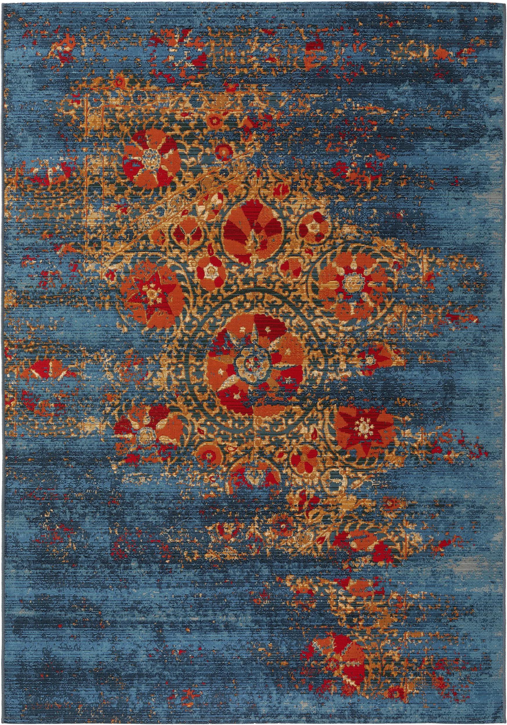Covor de interior și exterior Artis – Multicolor/Albastru