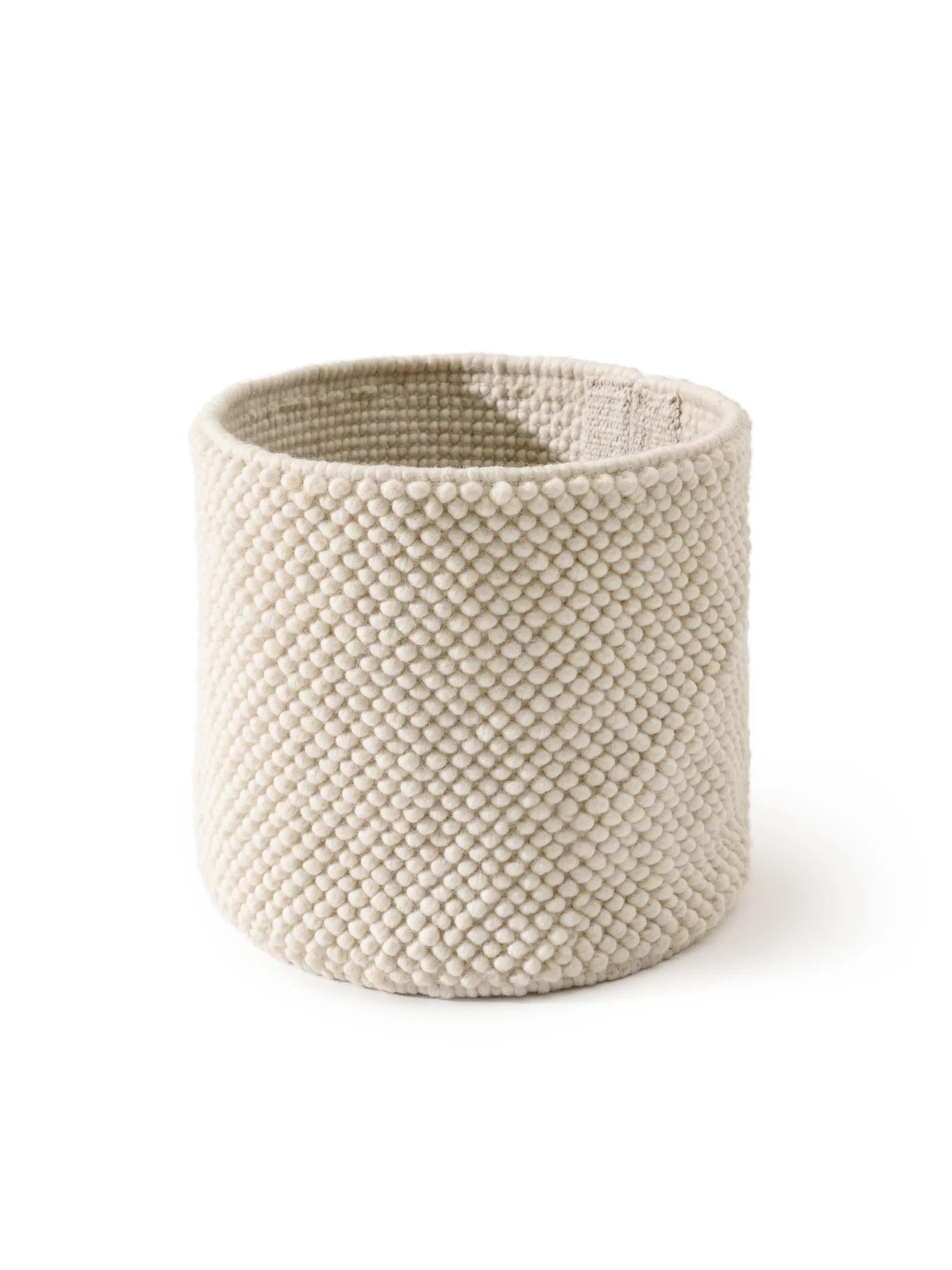 Coș Beads – Crem