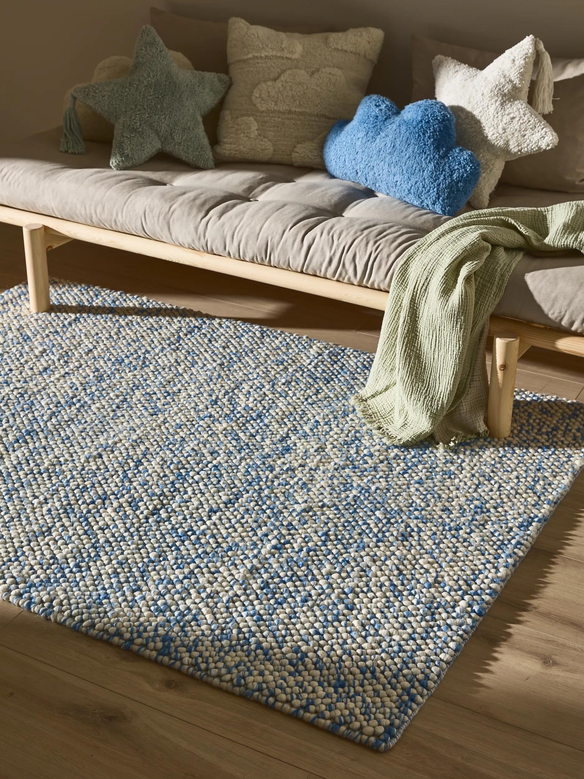 Covor pentru copii Beady – Albastru