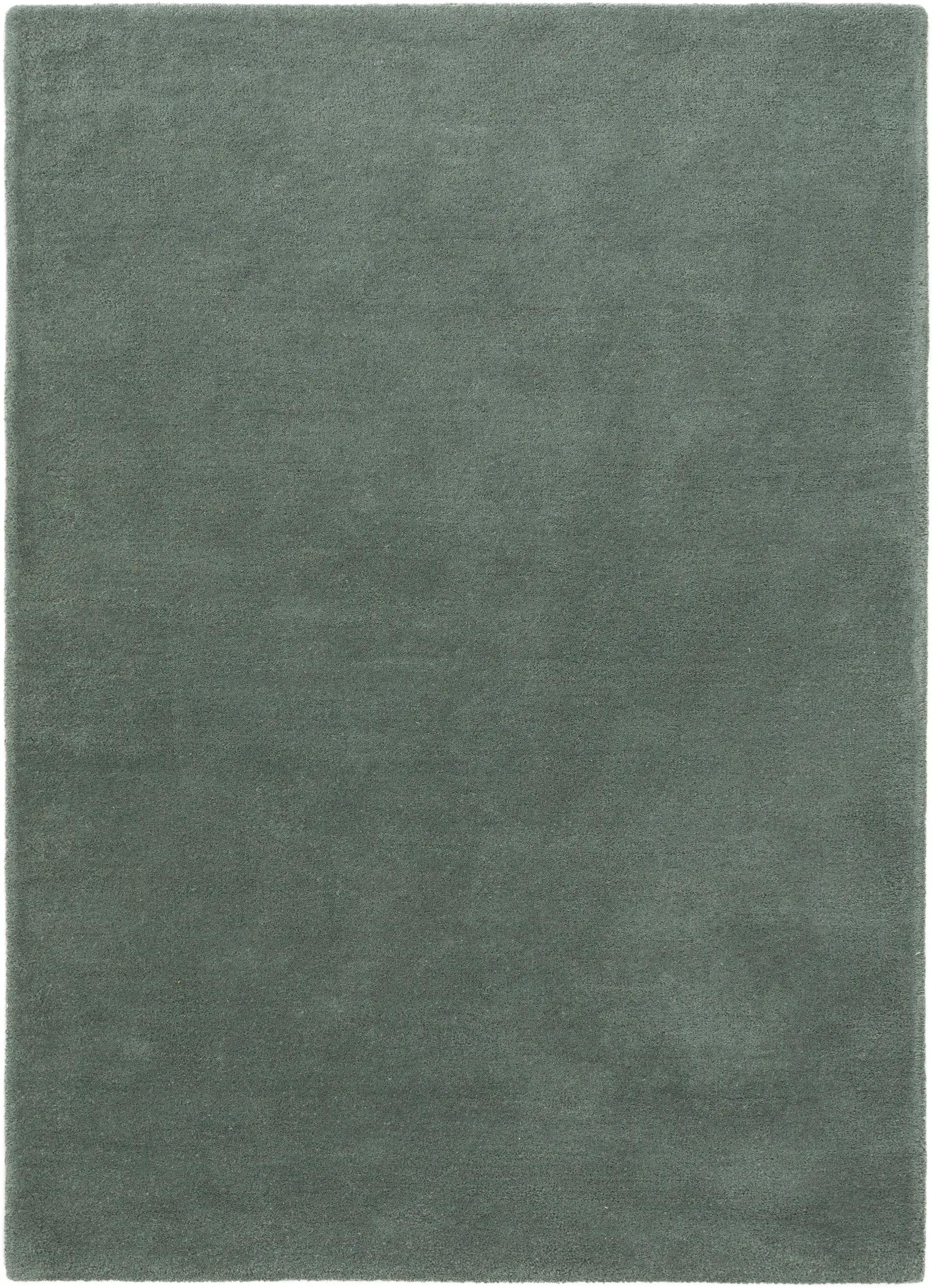Covor din lână Bent – Verde
