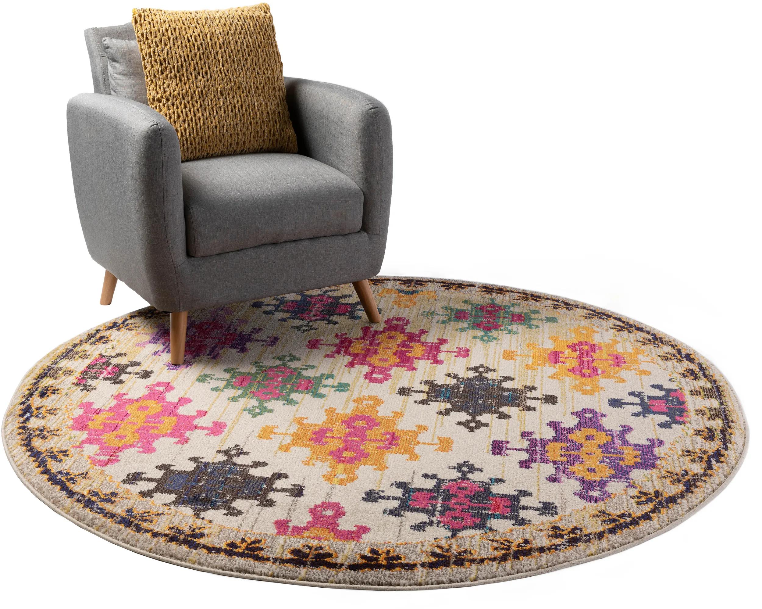 Covor Casa – Multicolor/Bej