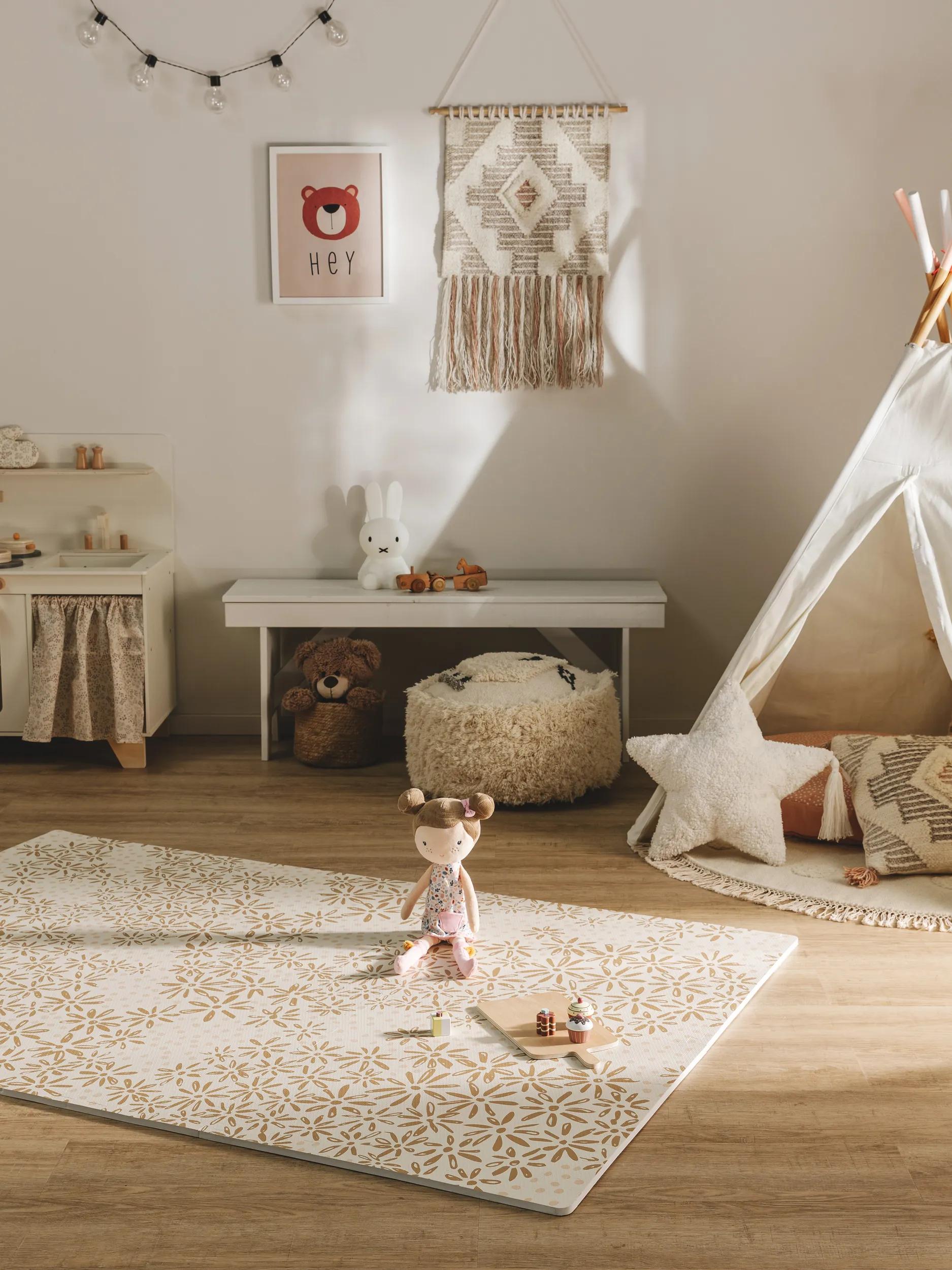 Covoraș de joacă Daisy – Bej