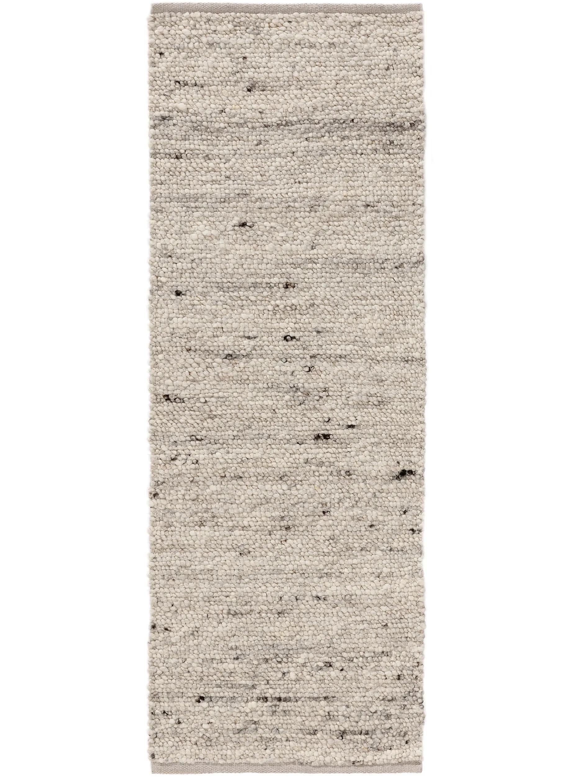 Traversă din lână Finn – Ivory/Gri Deschis
