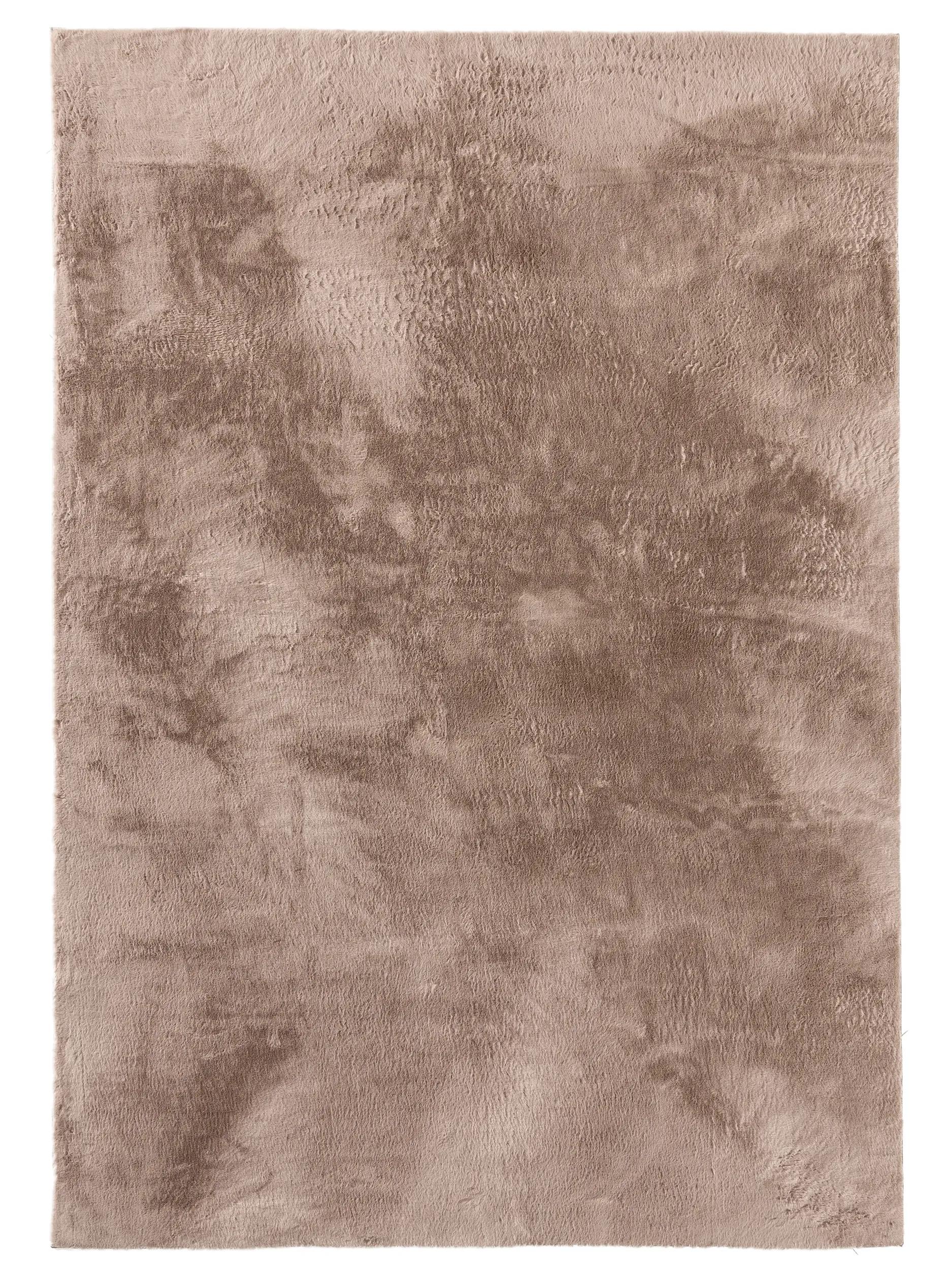 Covor din blană artificială Furry – Taupe