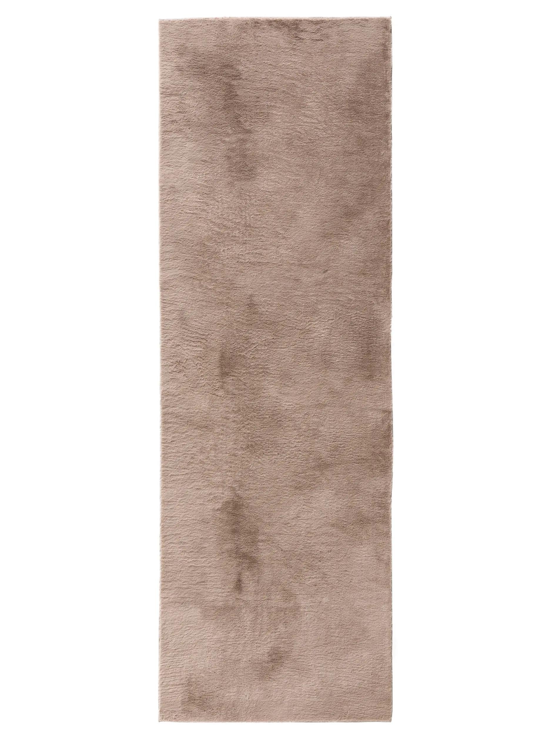 Traversă din blană artificială Furry – Taupe