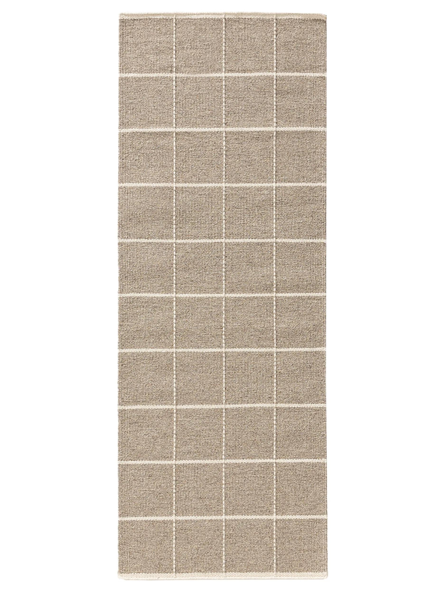 Traversă din lână Gyda – Taupe