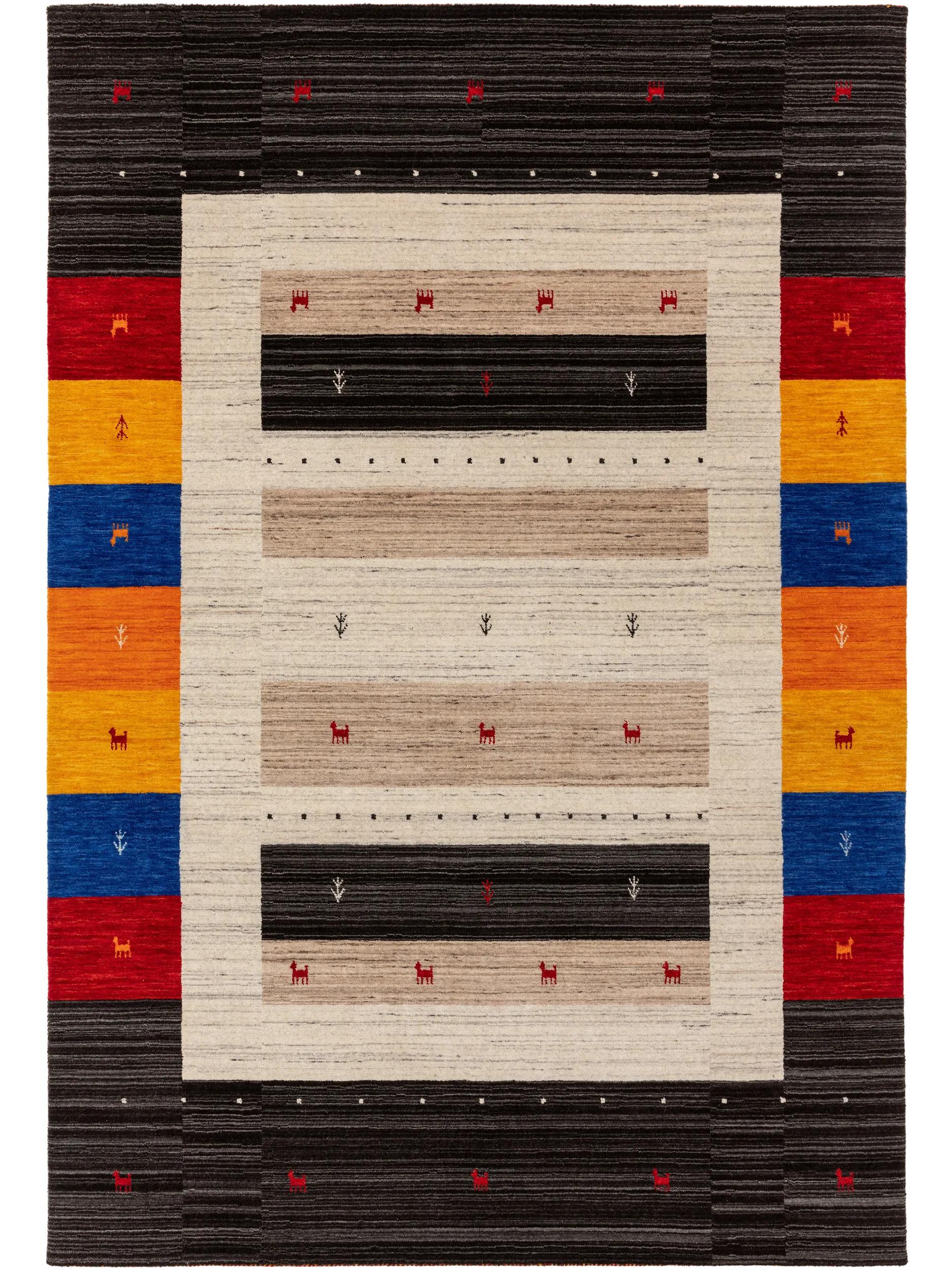Covor din lână Jamal – Multicolor