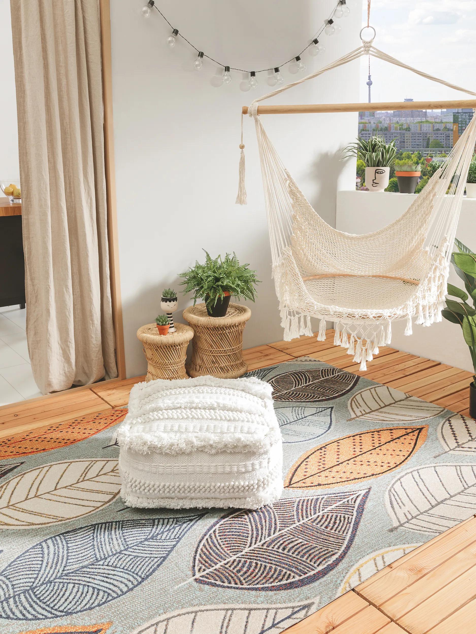 Covor de interior și exterior Jerry – Multicolor/Gri