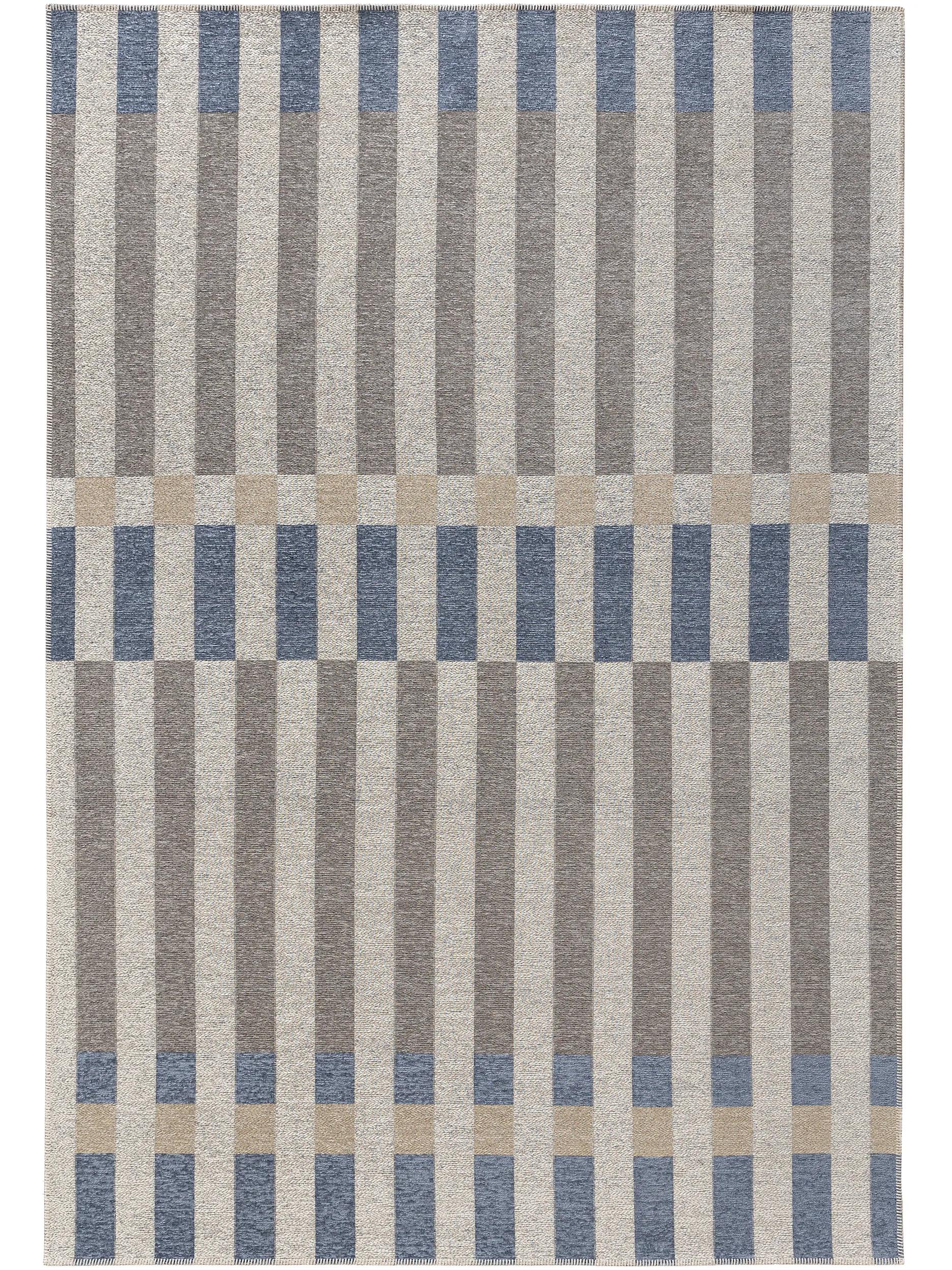 Covor de interior și exterior Kiano – Multicolor/Albastru