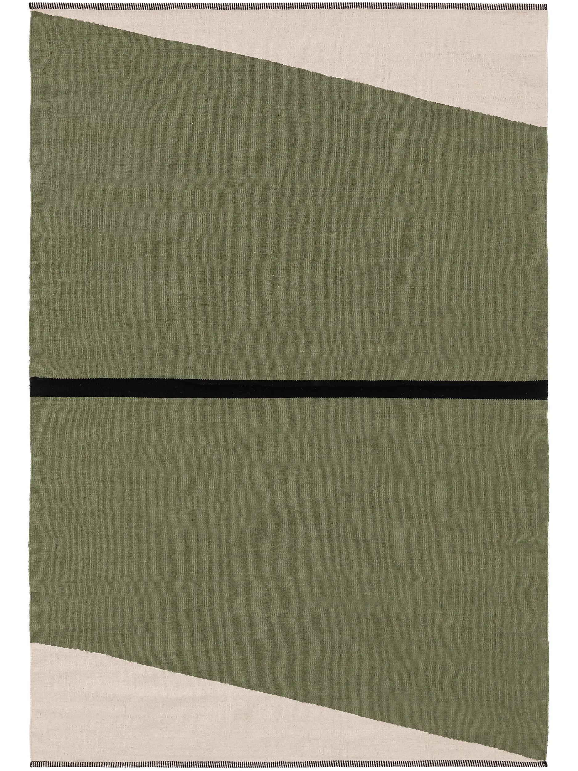 Covor din bumbac Lenny – Verde