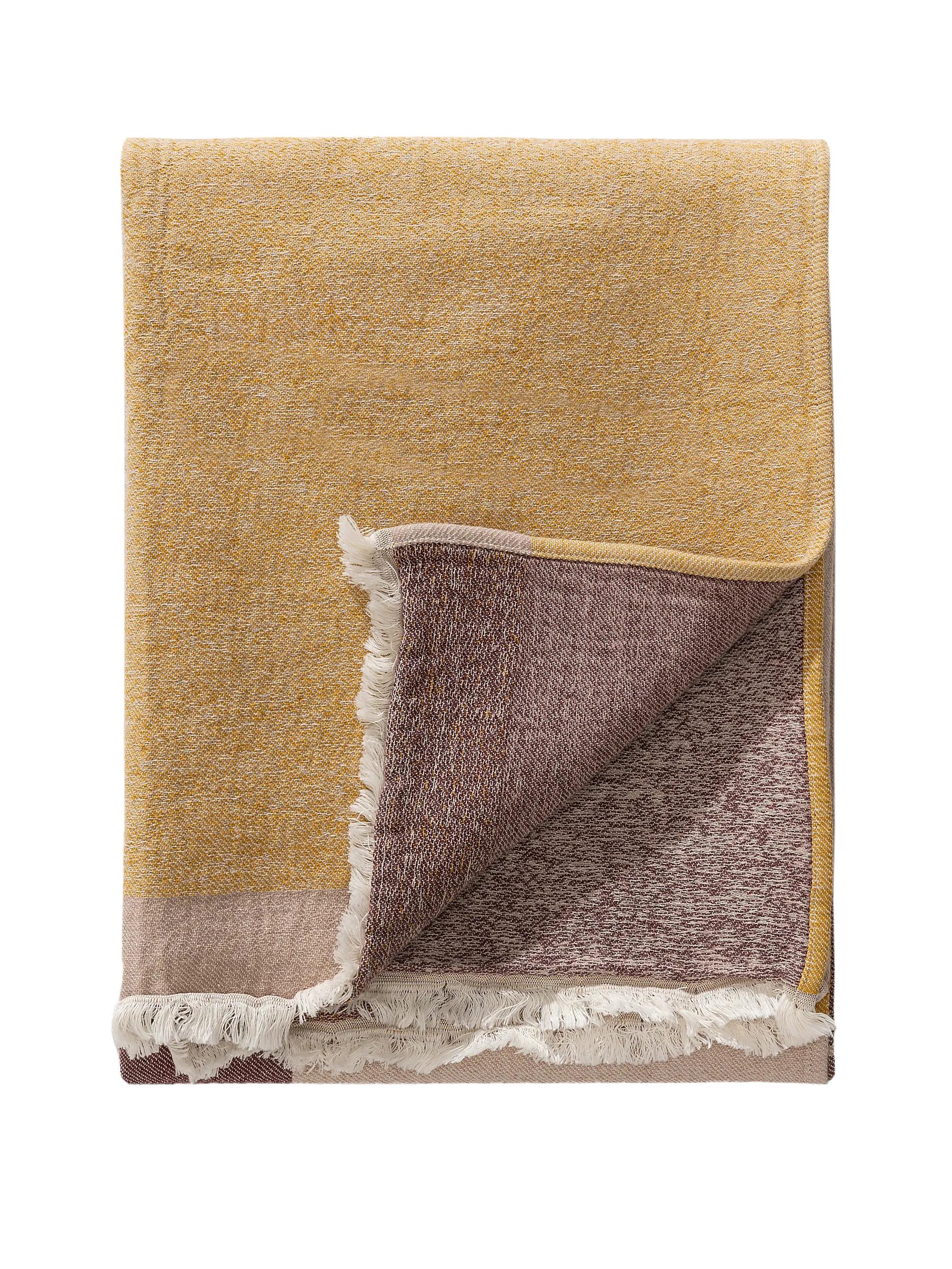 Pătură din bumbac Leoni – Multicolor