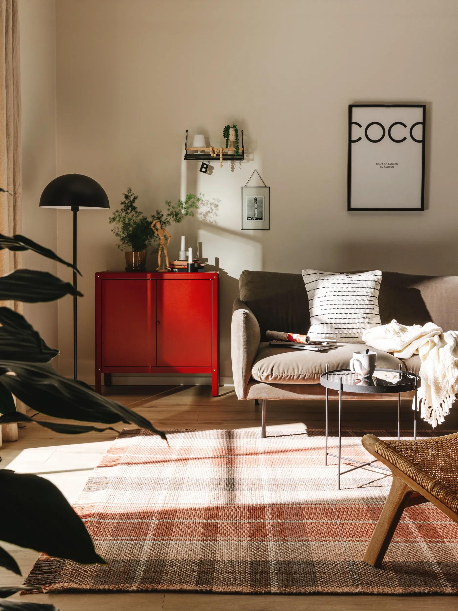 Covor din bumbac Lucy – Roz