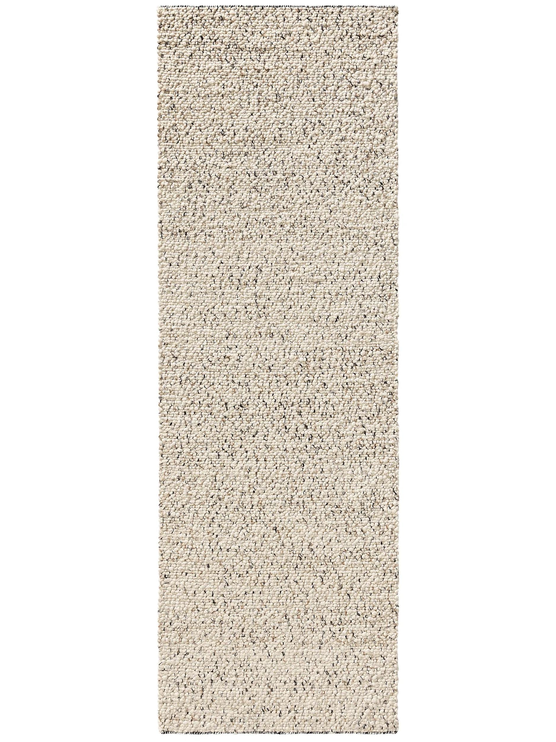Traversă din lână Patch – Alb/Negru