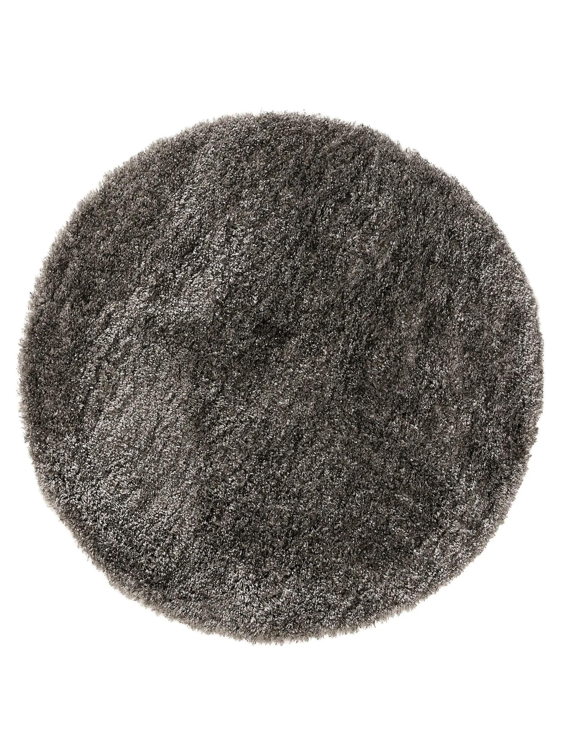 Covor shaggy rotund Ricky – Antracit