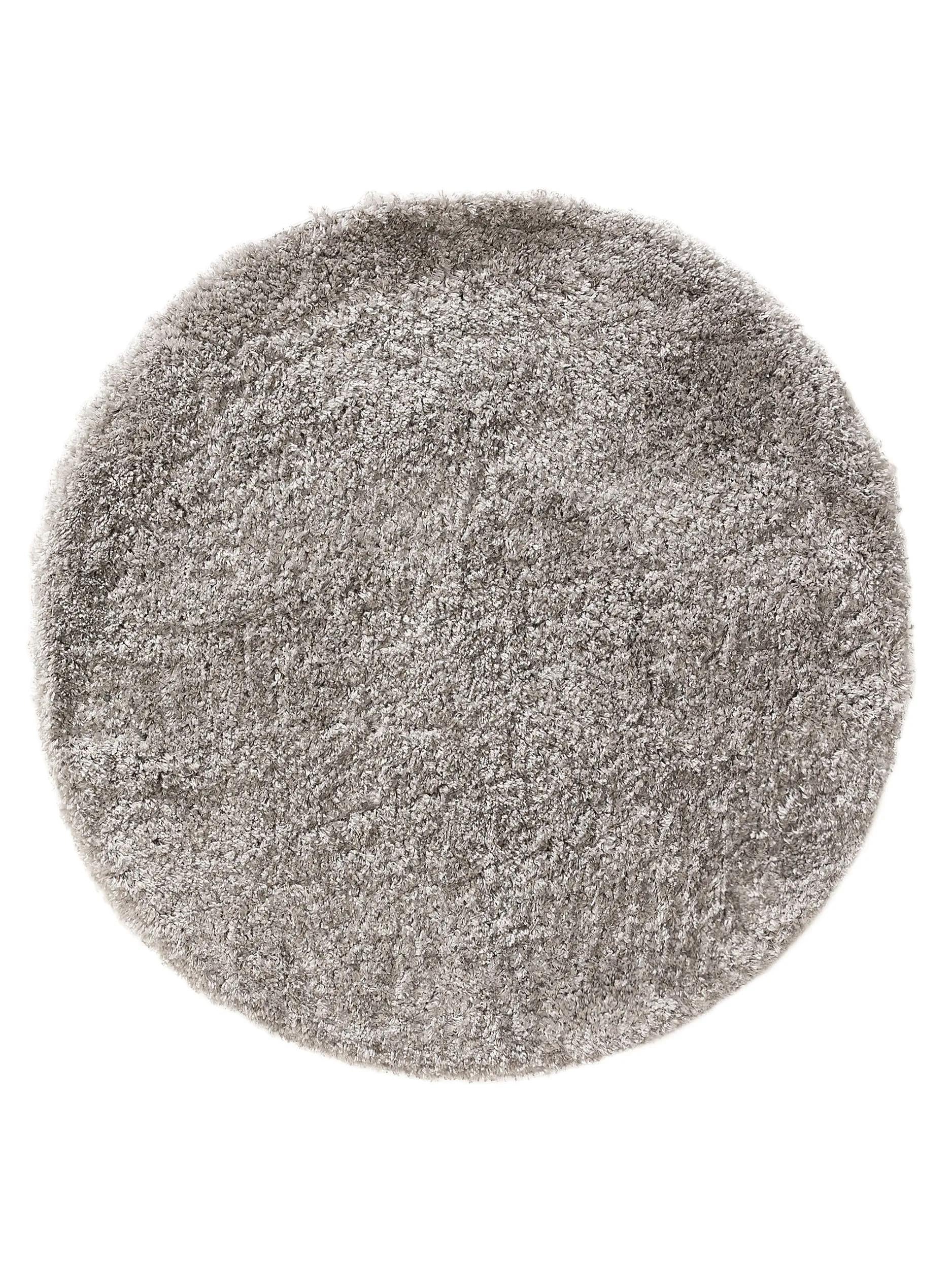 Covor shaggy rotund Ricky – Gri