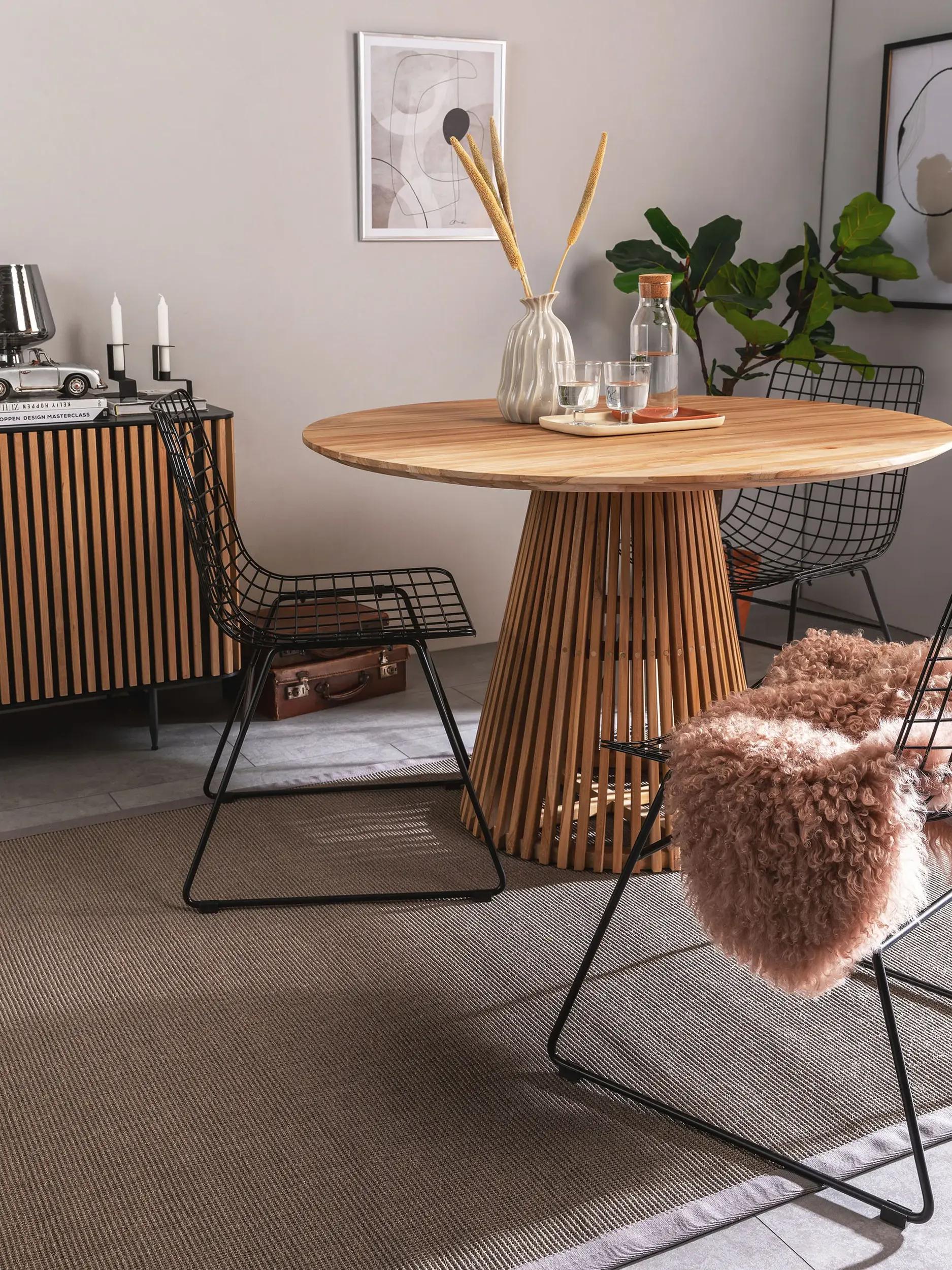 Covor din sisal Sana – Gri