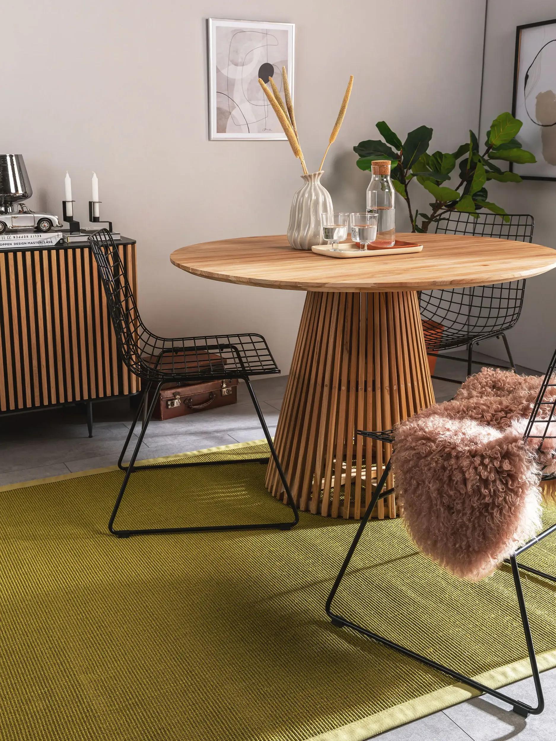 Covor din sisal Sana – Verde