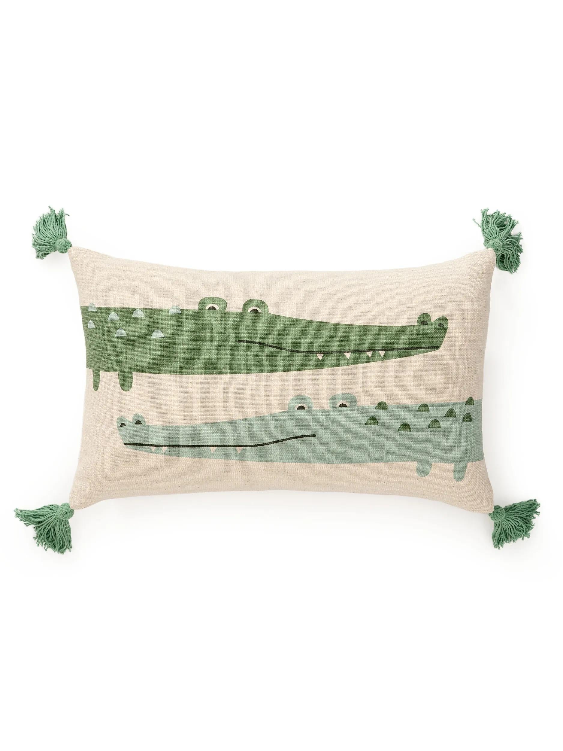 Husă de pernă Savannah – Verde