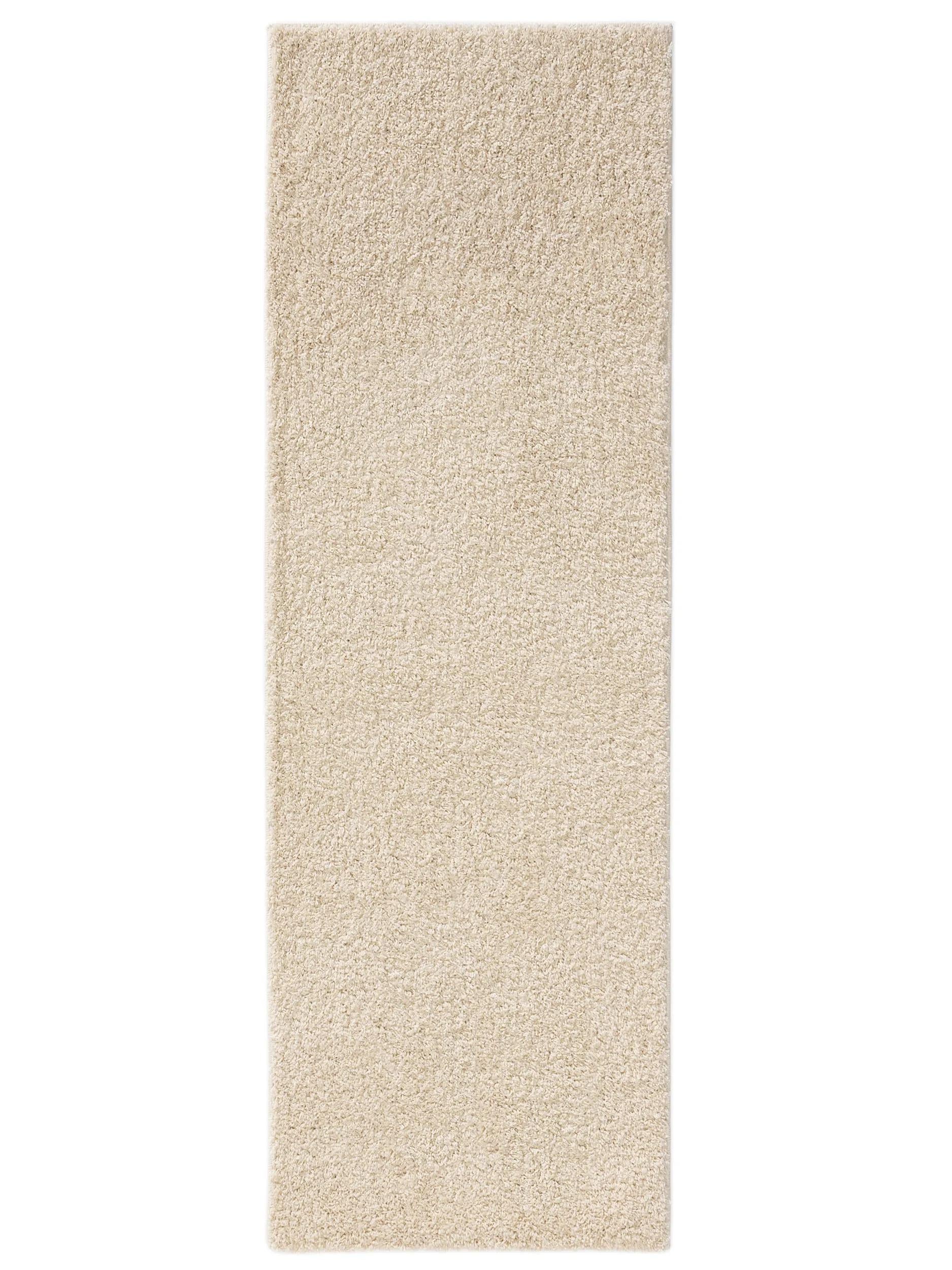 Traversă shaggy lavabil Soho – Crem