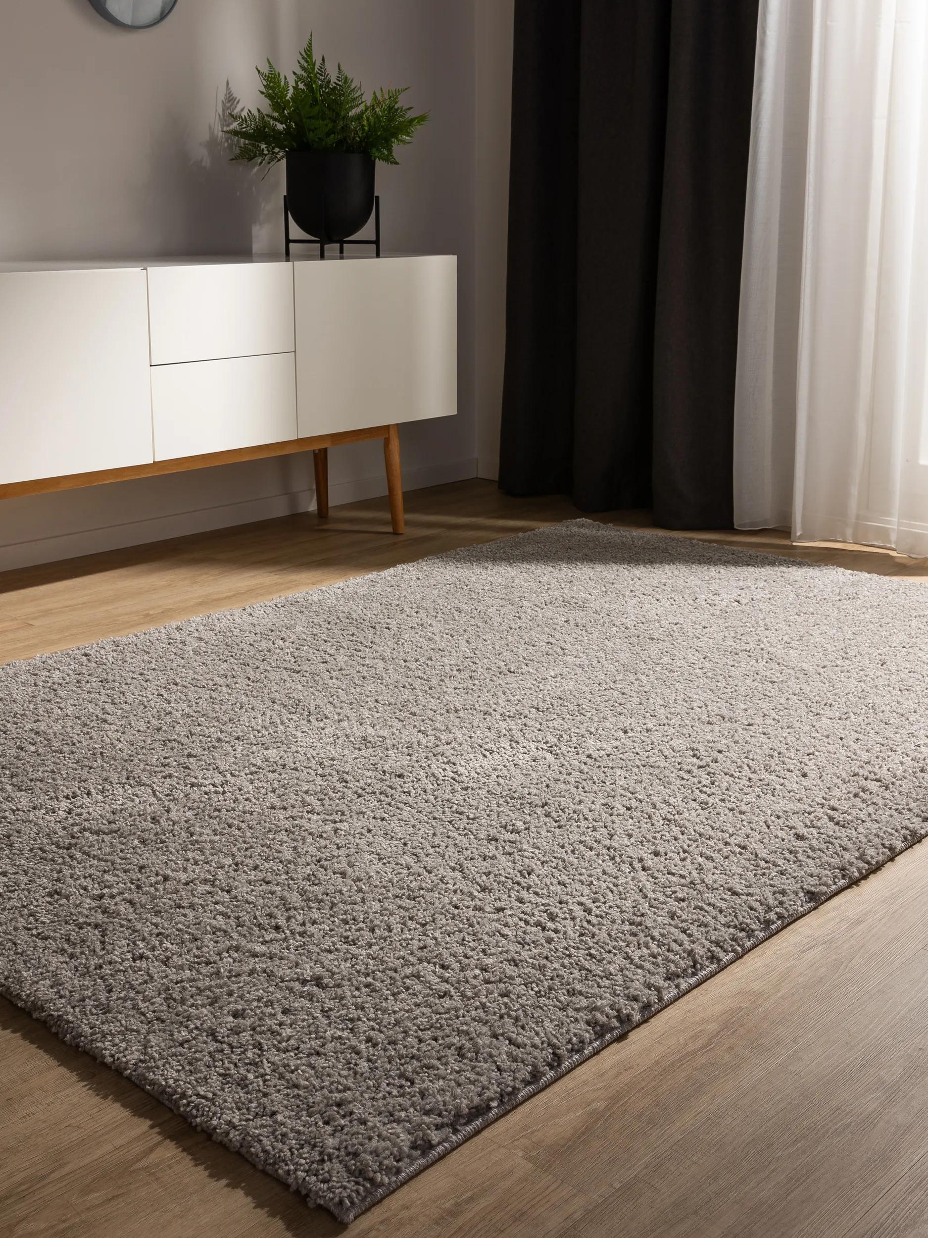 Covor shaggy lavabil Soho – Gri Deschis