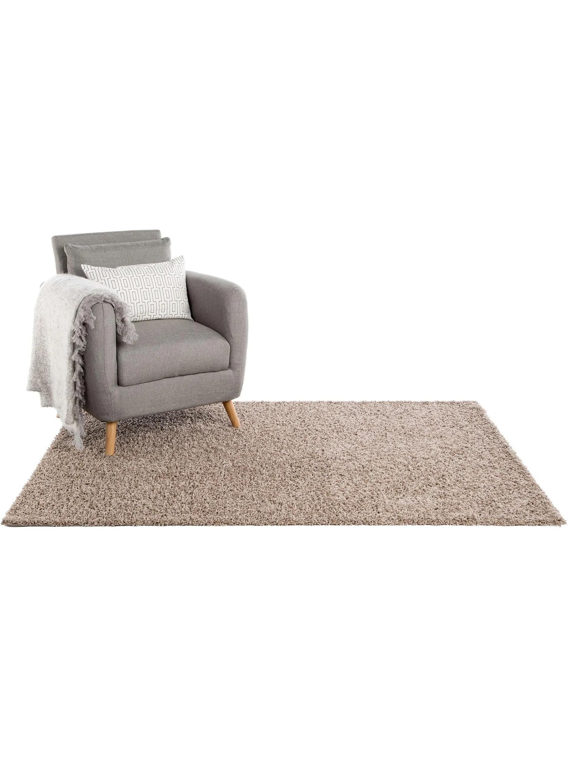 Covor shaggy Swirls – Taupe
