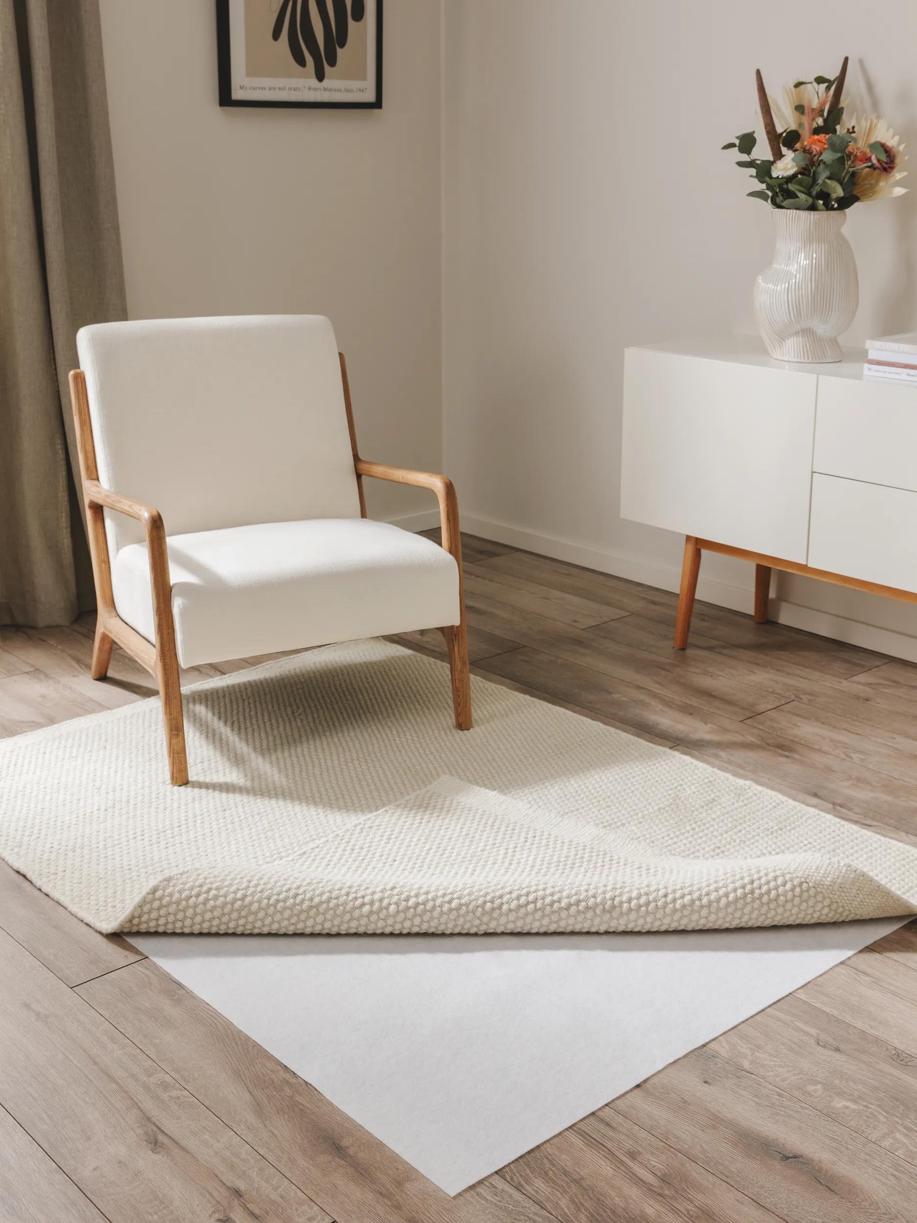 Suport antiderapant pentru covor Prima – Alb Rectangular