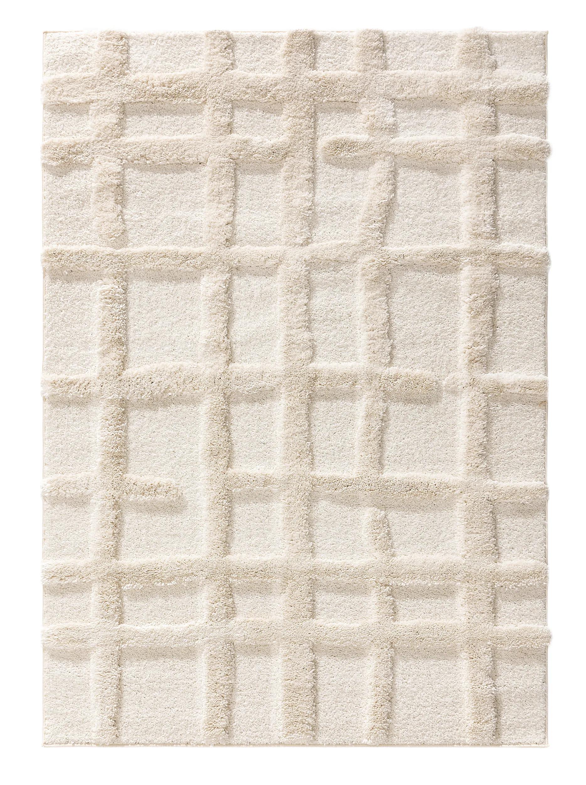Covor shaggy Tibo – Crem