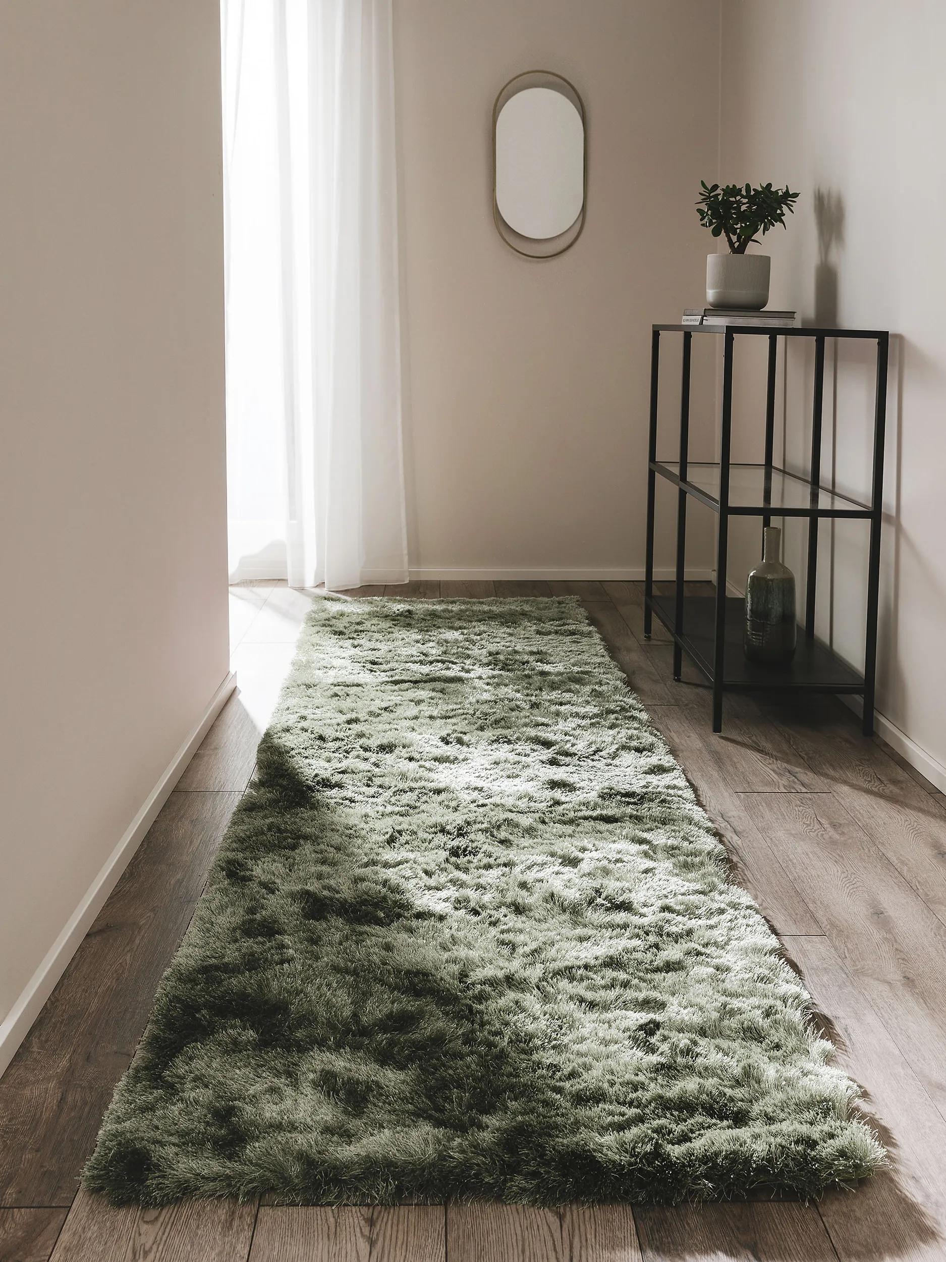 Traversă shaggy Whisper – Verde