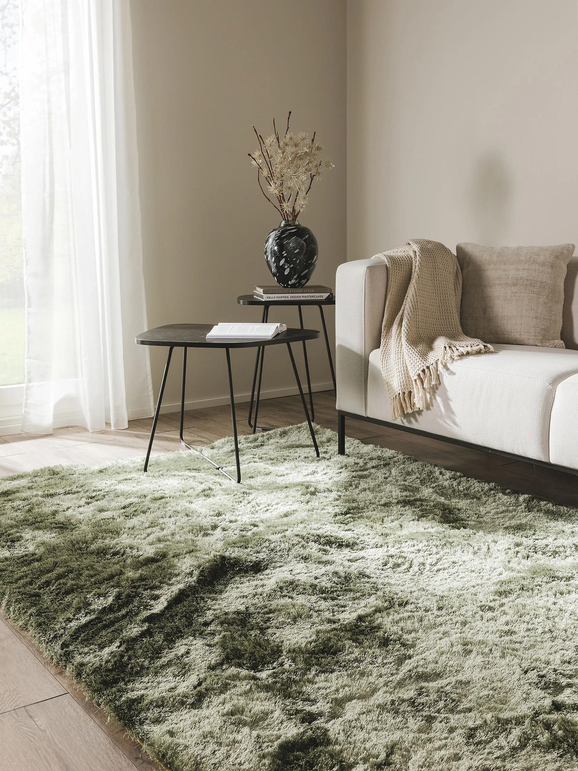 Covor shaggy Whisper – Verde