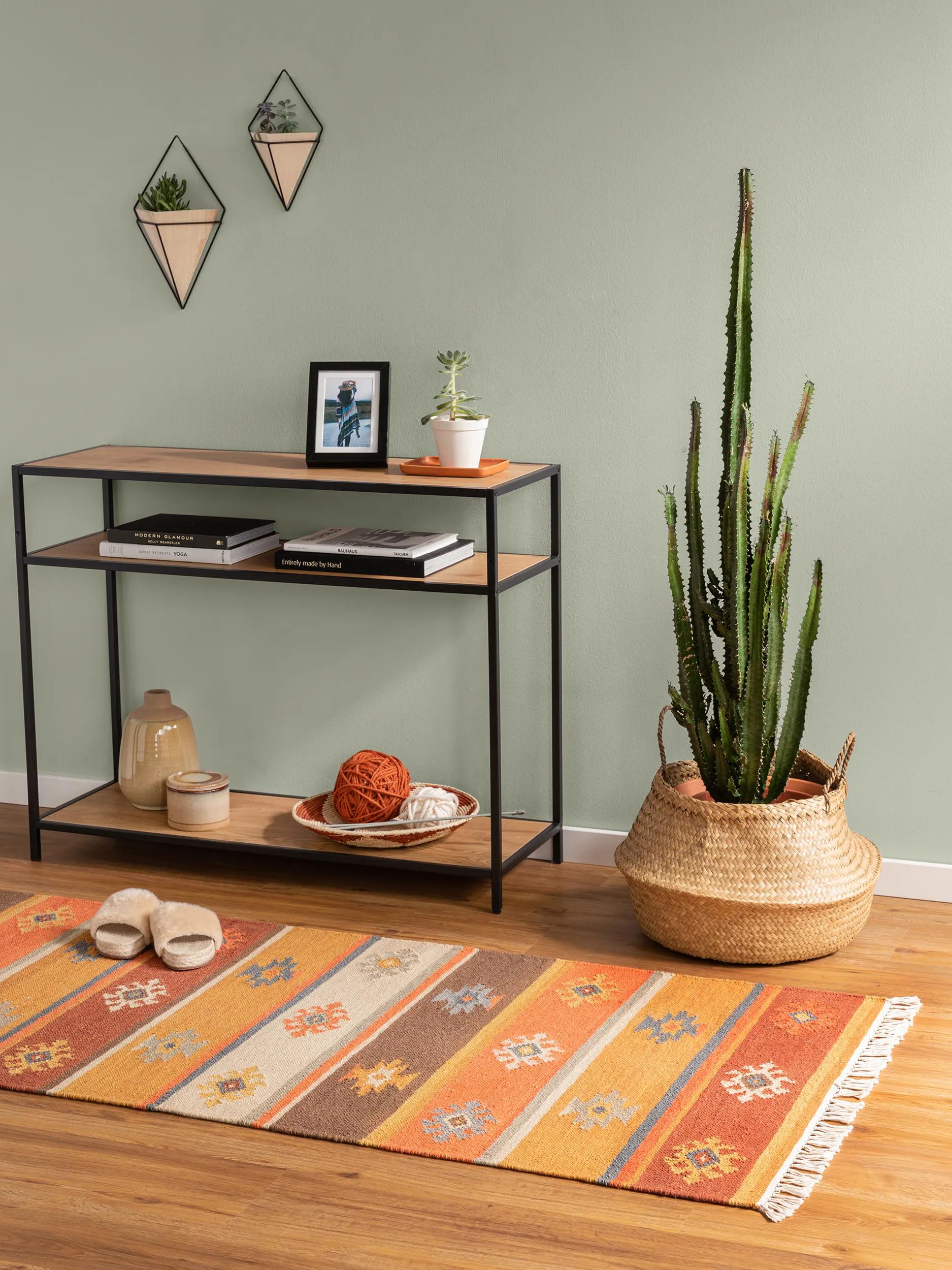 Traversă Kilim țesut manual Zohra – Multicolor