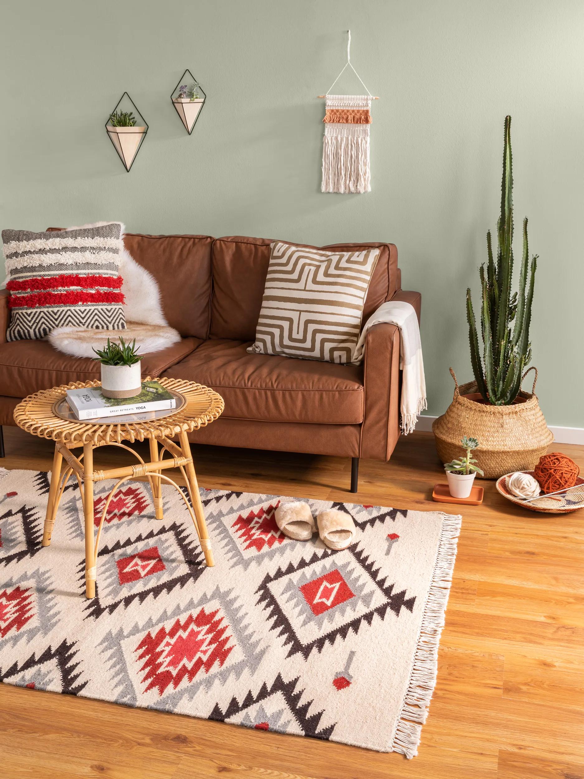 Kilim țesut manual Zohra – Bej