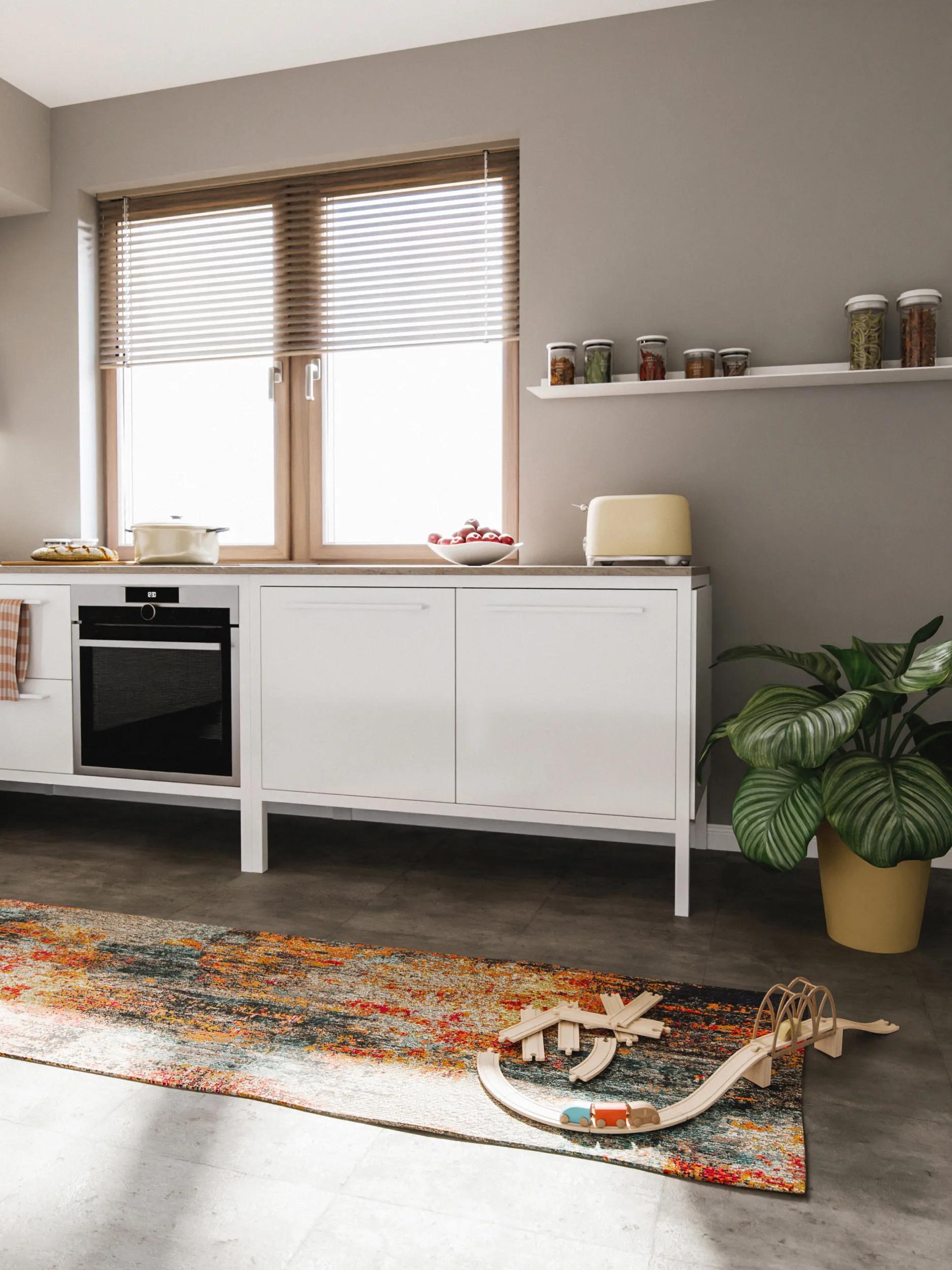 Traversă de interior și exterior Casa – Multicolor