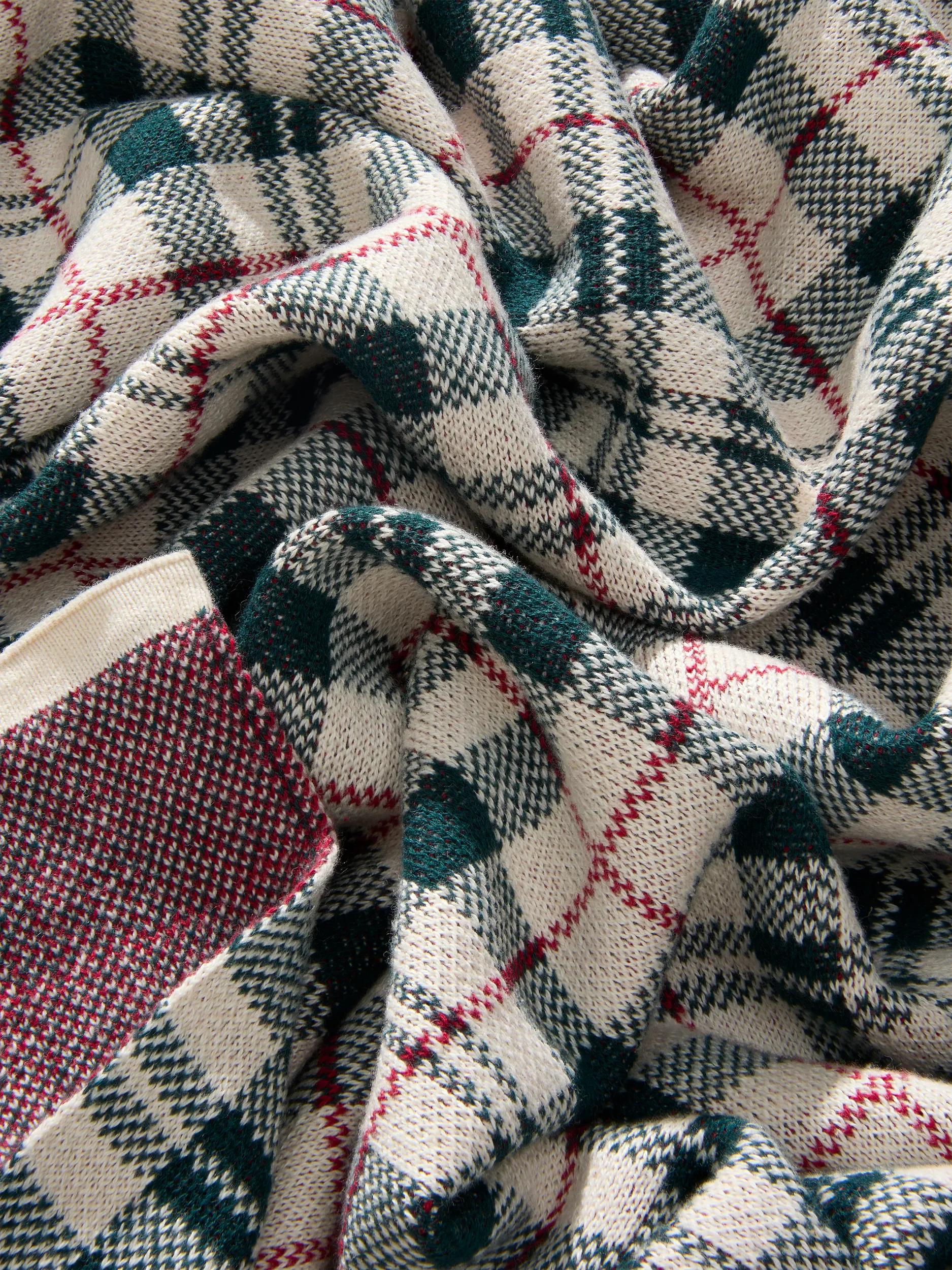 Pătură de Crăciun Classic – Verde
