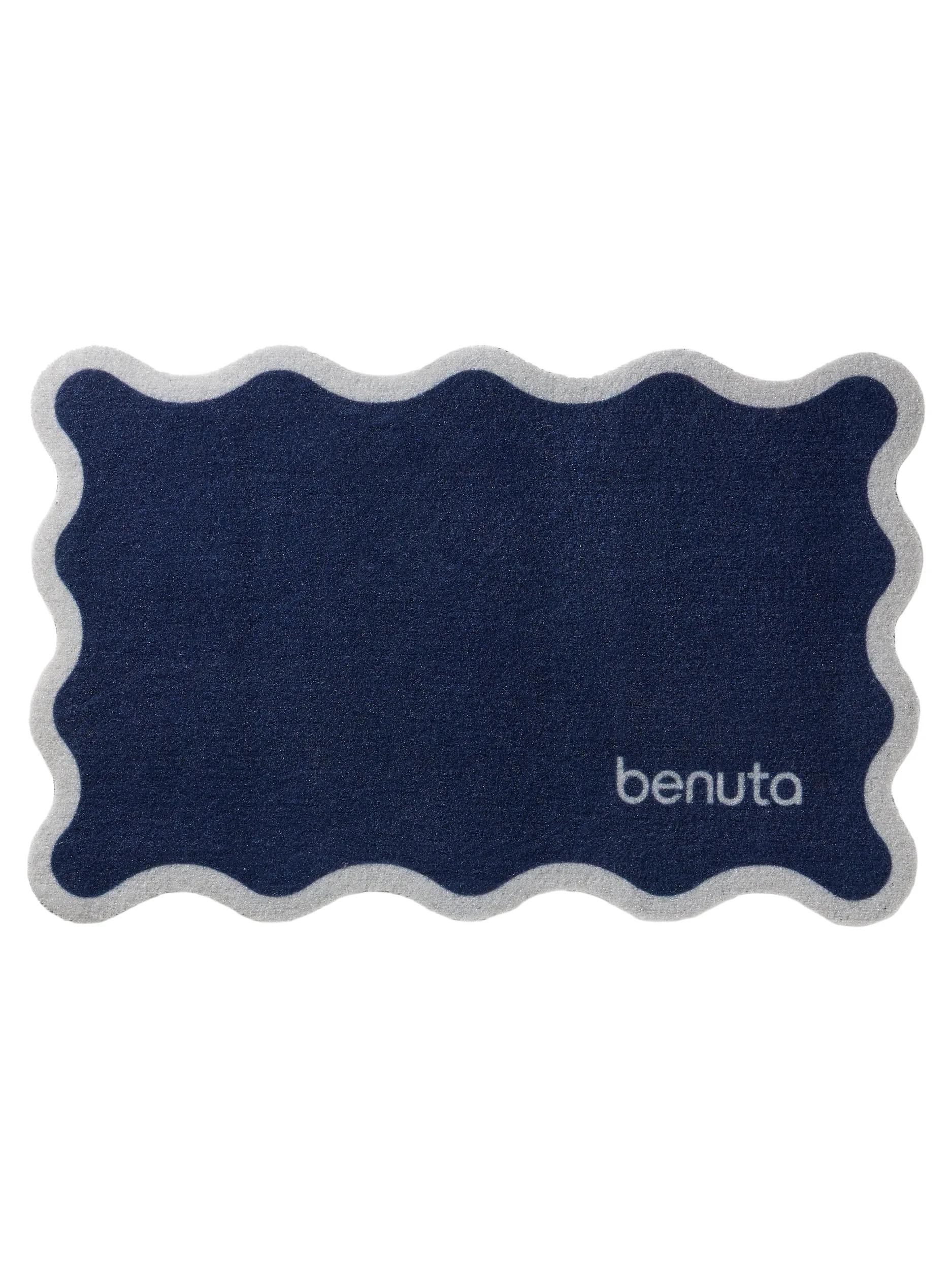 Covoraș de intrare Curl – Albastru