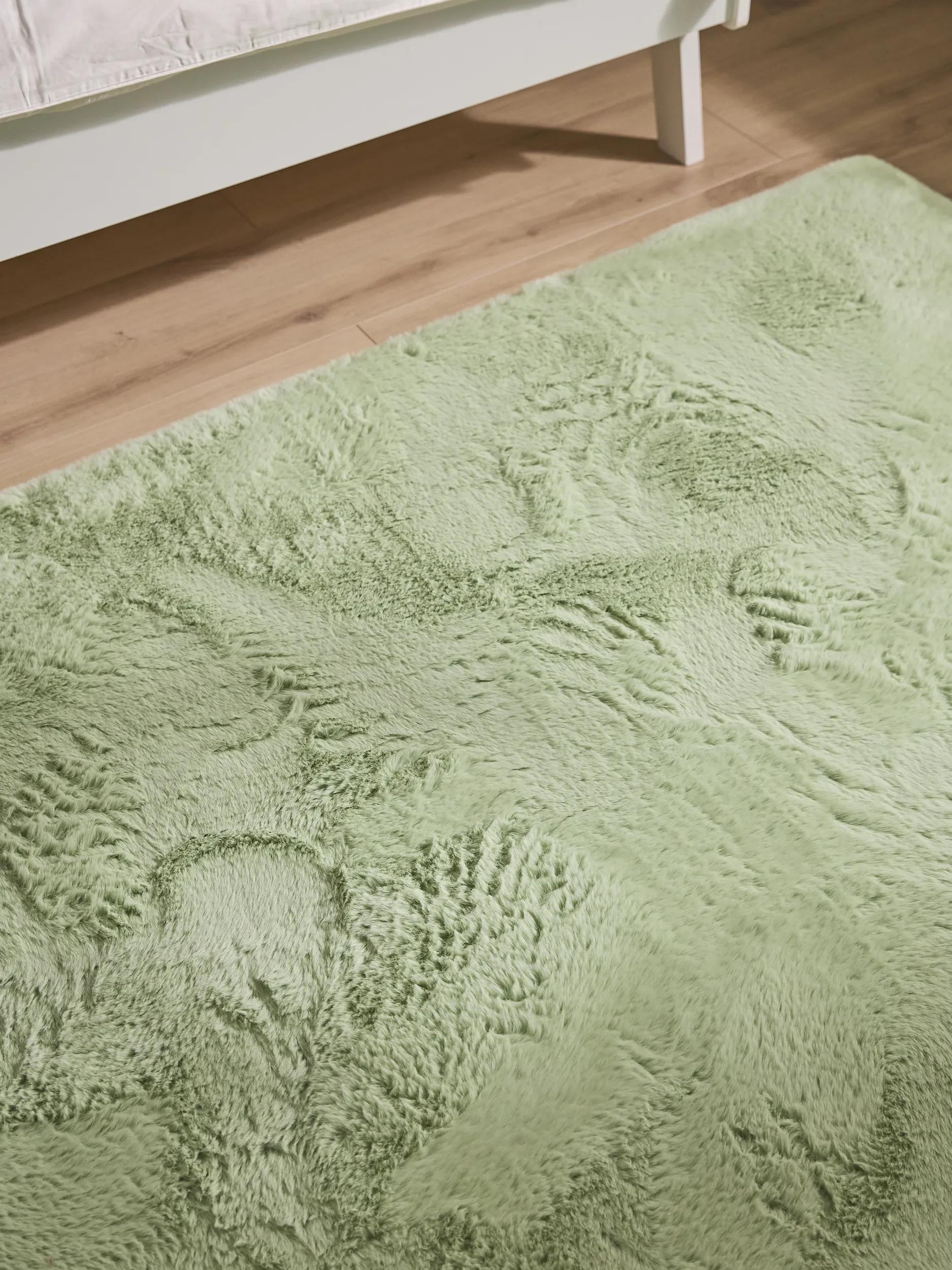 Covor lavabil pentru copii Dave – Verde Deschis