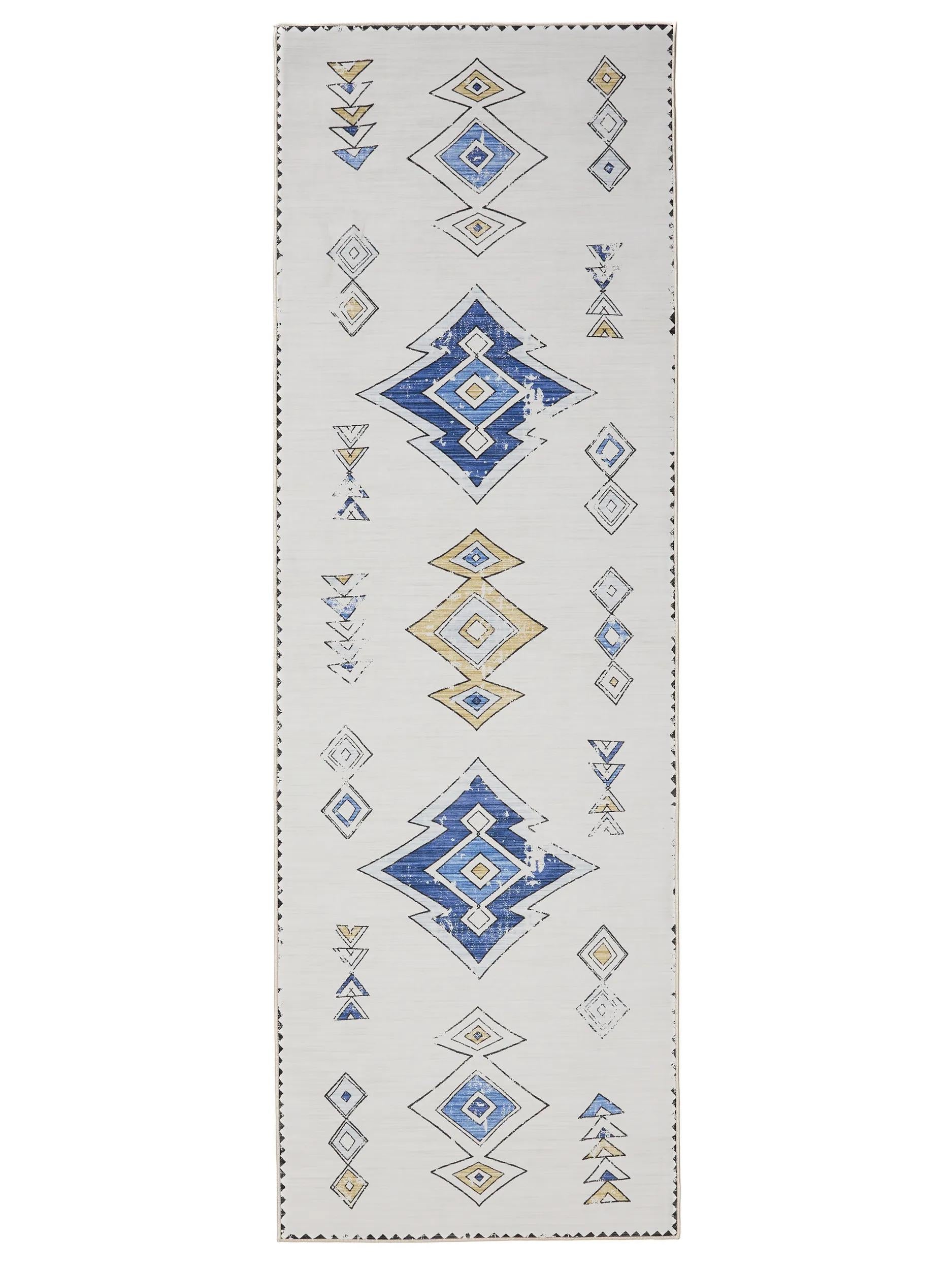 Traversă George – Bej/Multicolor