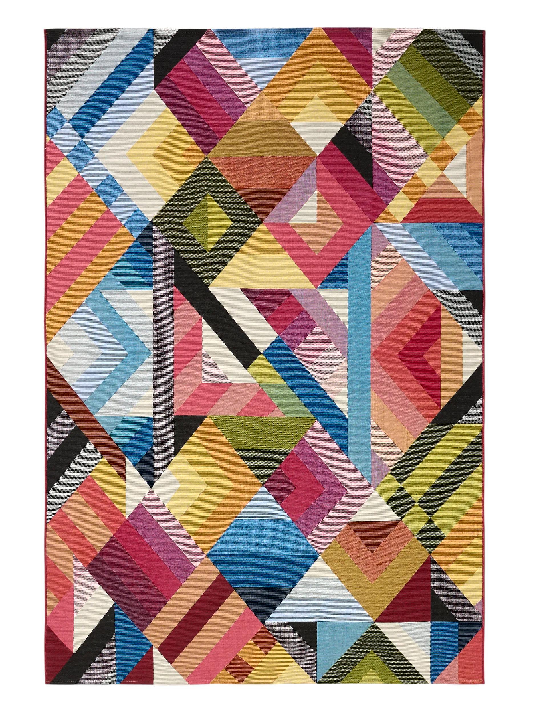 Covor de interior și exterior Jovis – Multicolor/Albastru