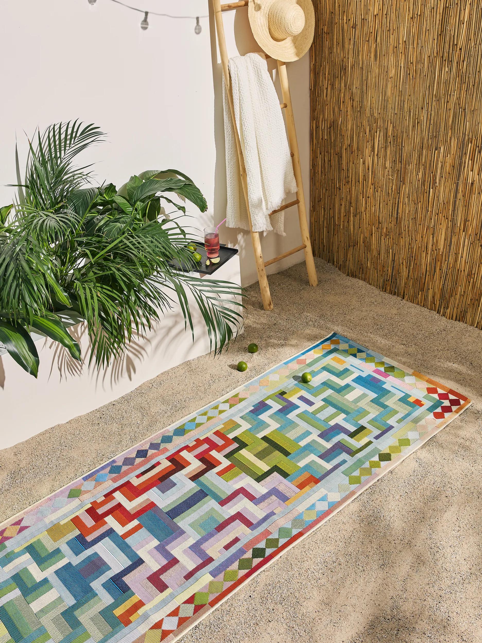 Traversă de interior și exterior Jovis – Multicolor/Portocaliu