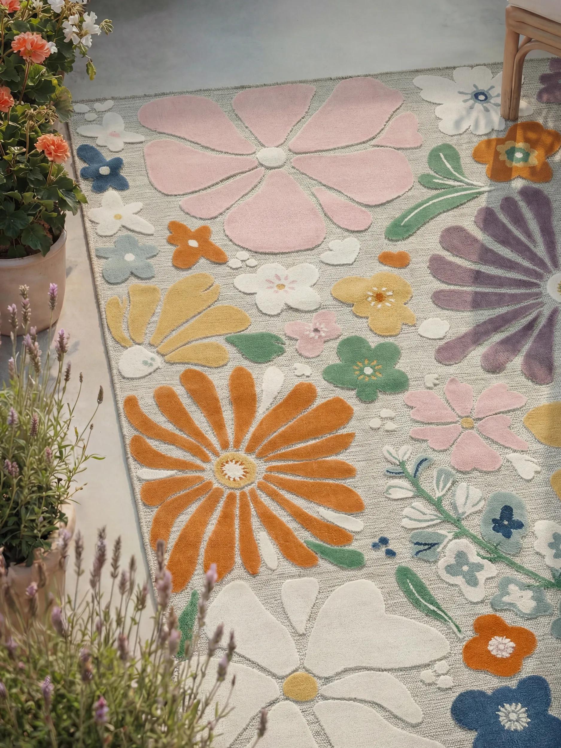 Covor de interior și exterior Lilou – Multicolor