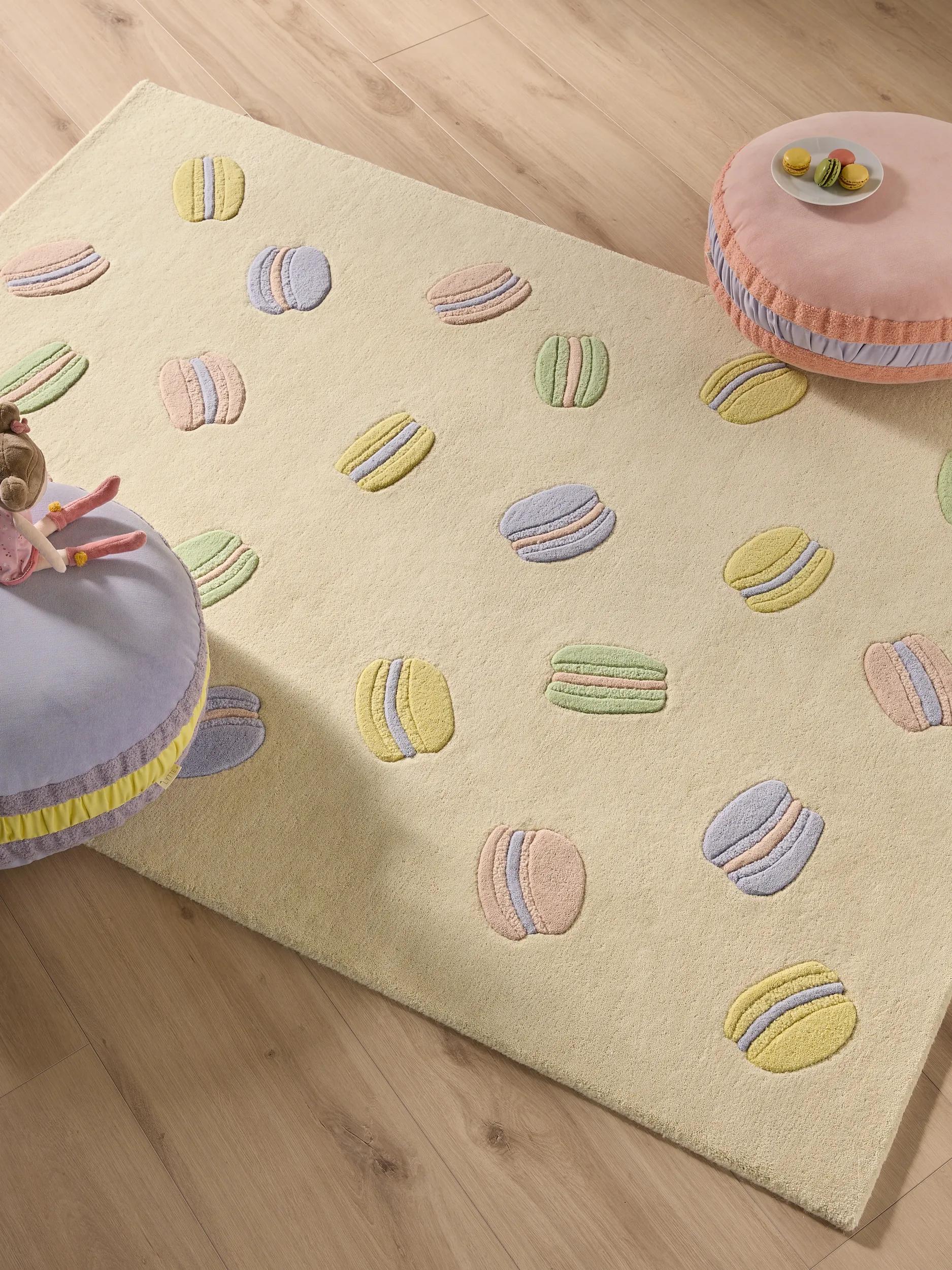 Covor pentru copii Macaron – Multicolor