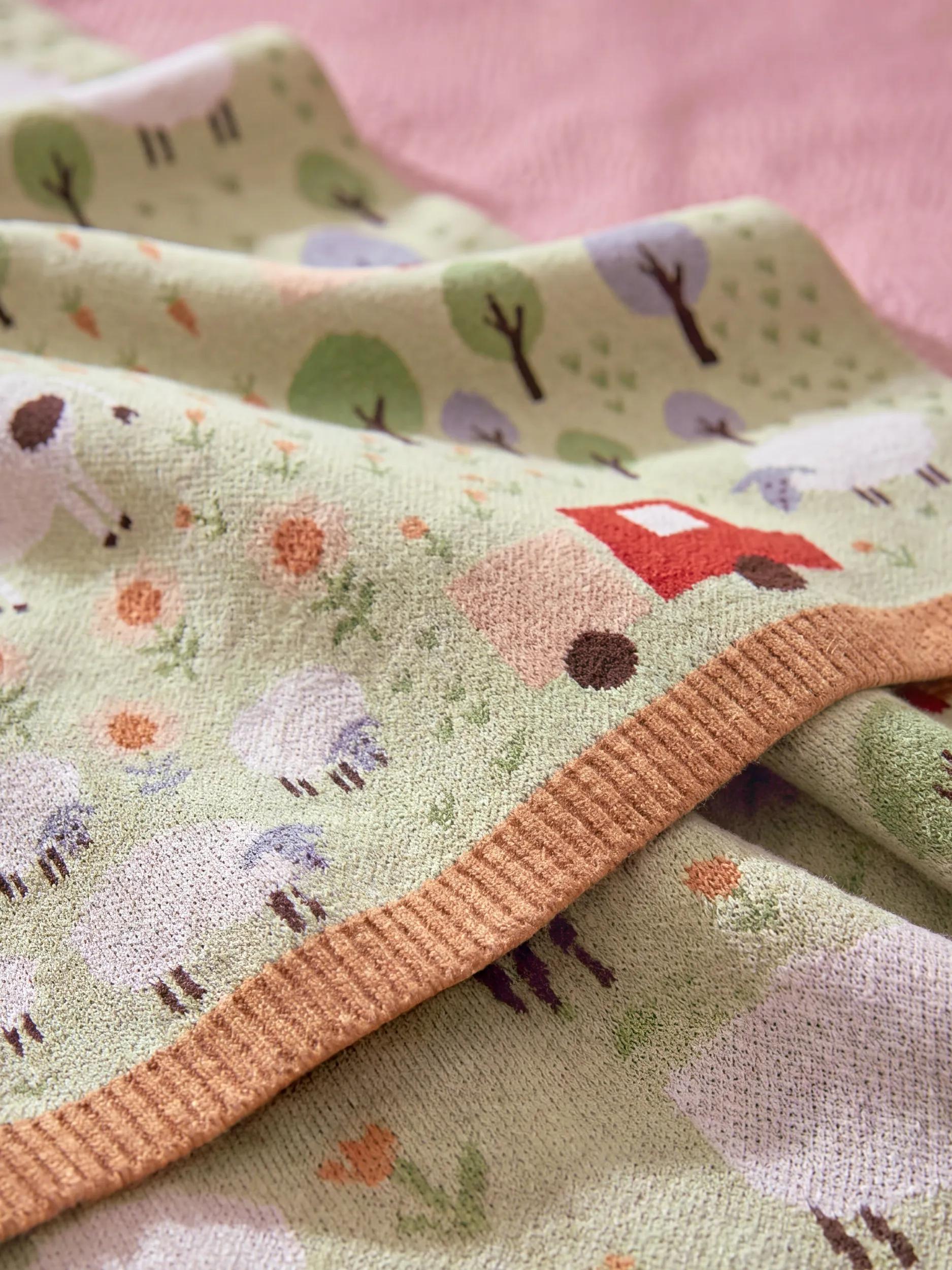 Pătură din bumbac Merle – Multicolor