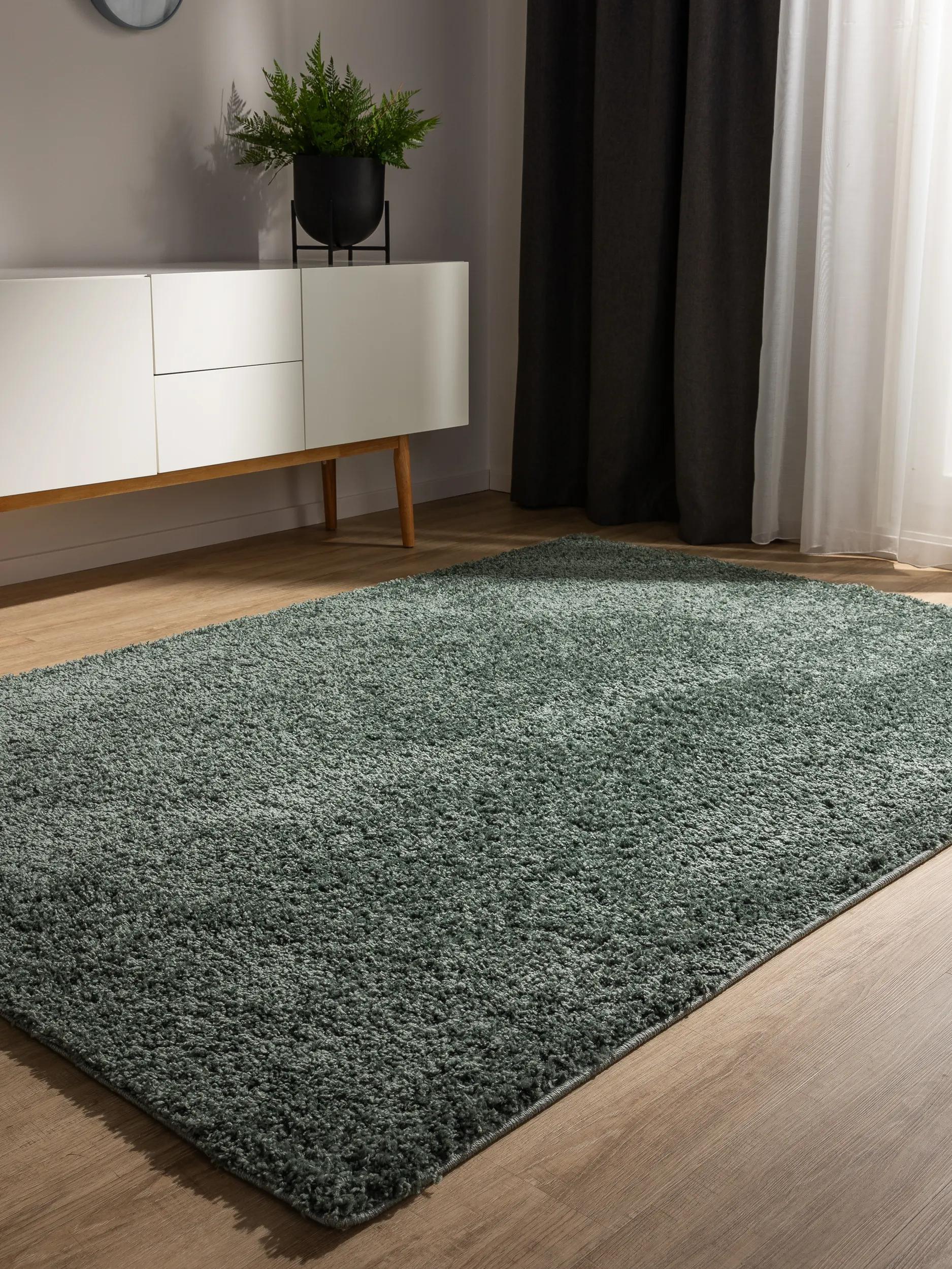 Covor shaggy lavabil Soho – Verde Deschis