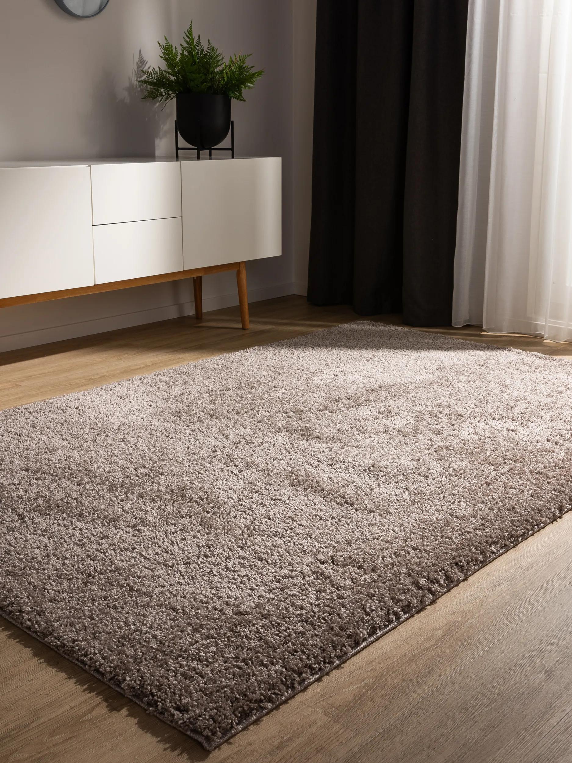 Covor shaggy lavabil Soho – Taupe