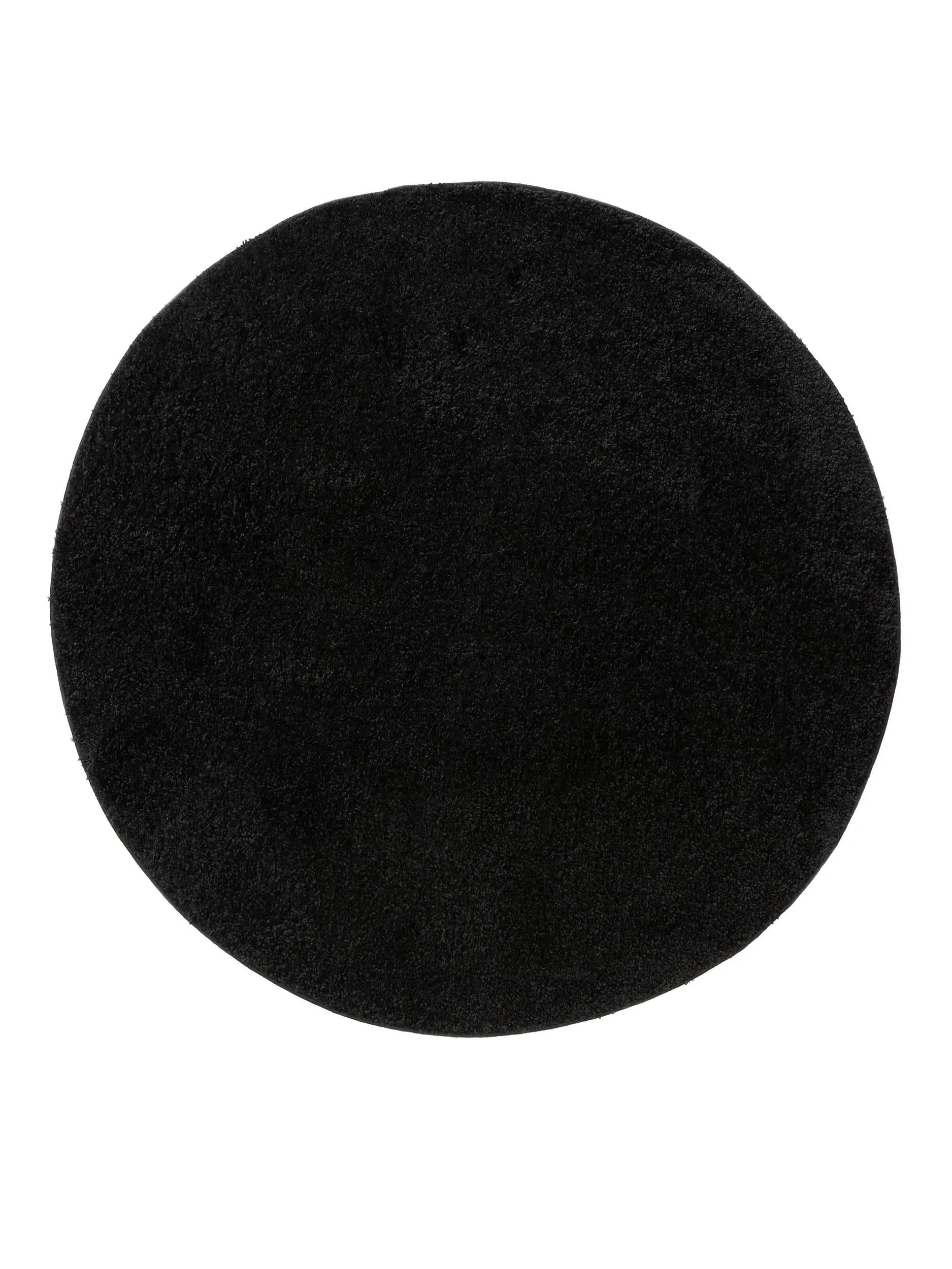 Covor shaggy lavabil Soho – Negru